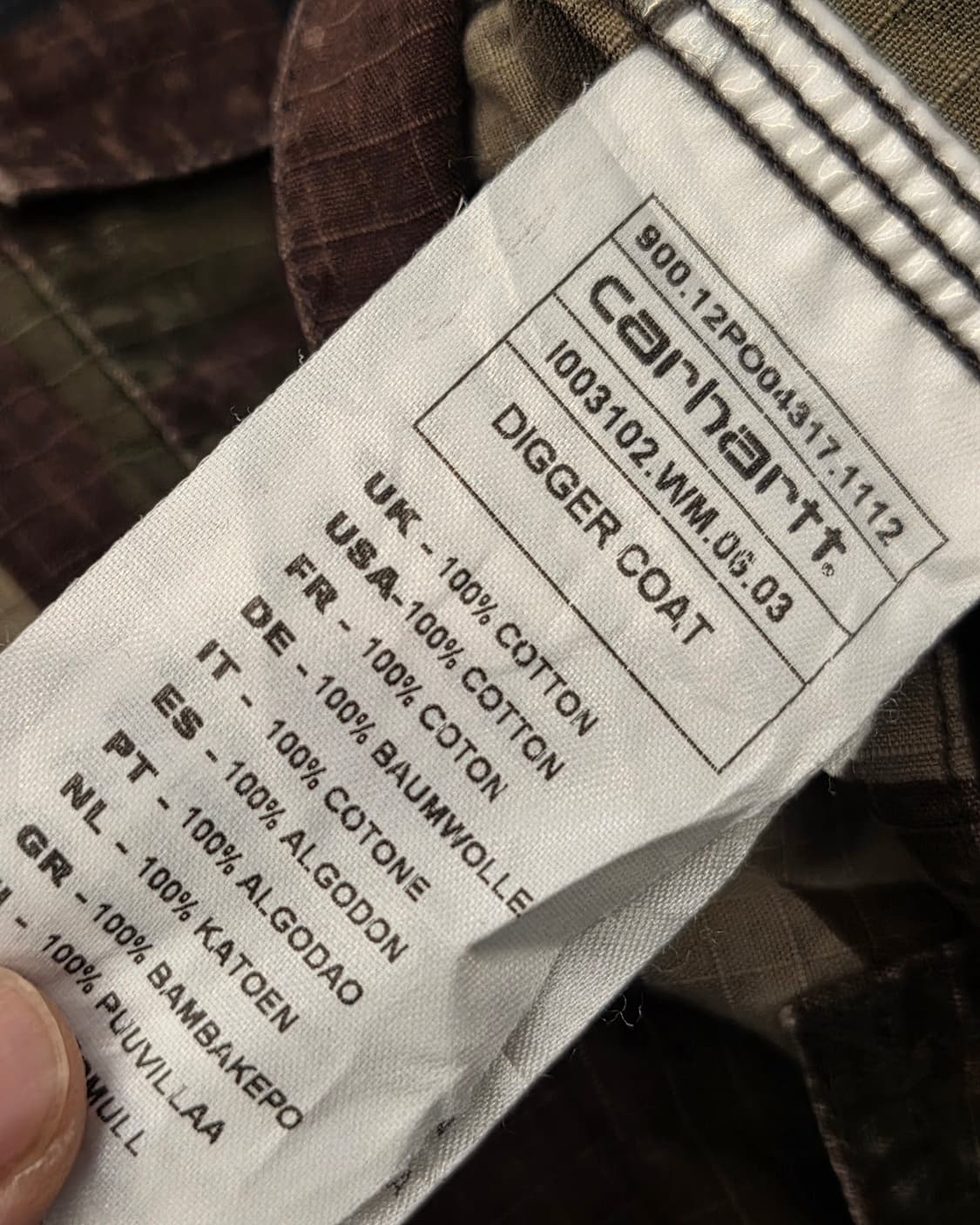 칼하트  WIP 초어자켓 상품이미지7