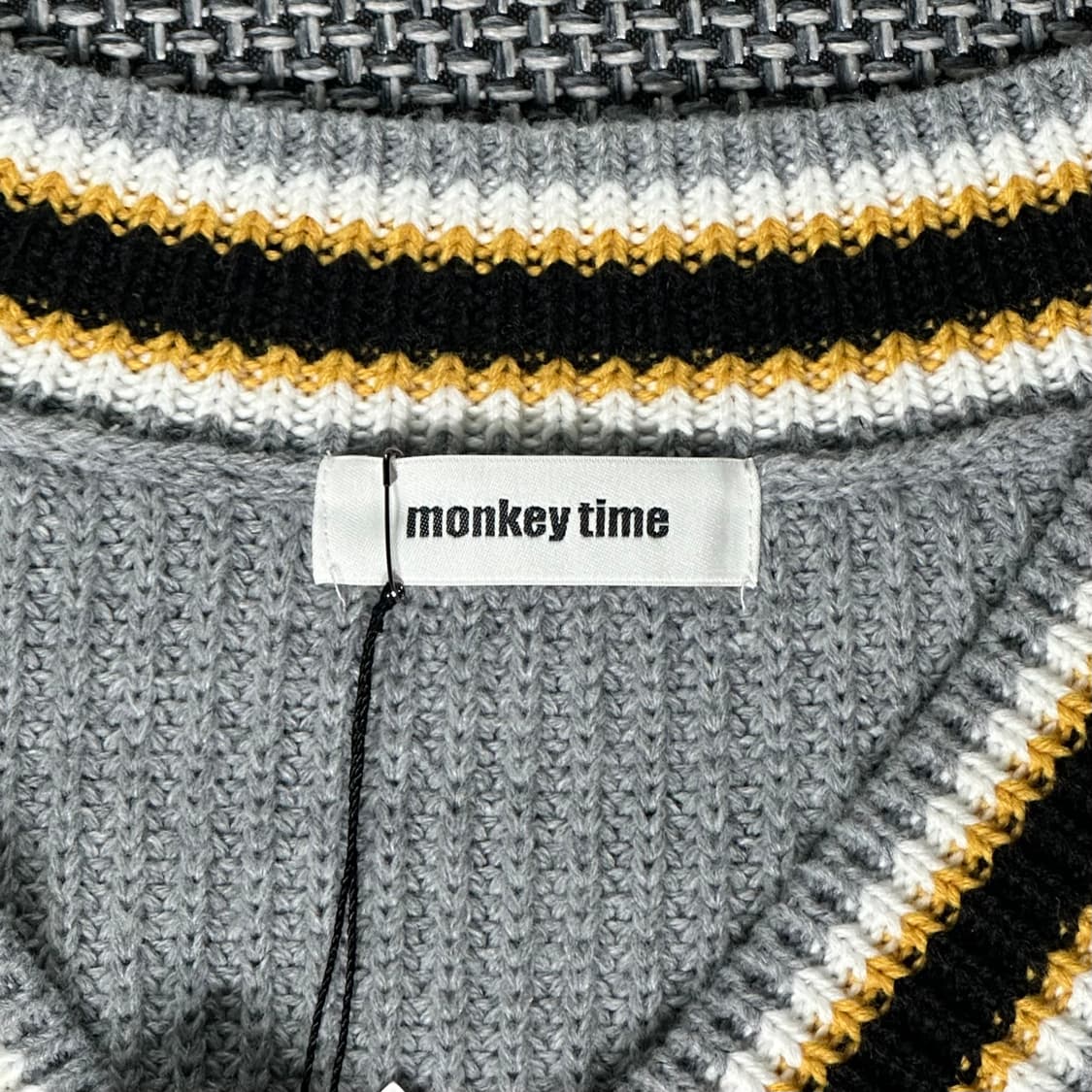 몽키타임 니트 (S) 상품이미지7