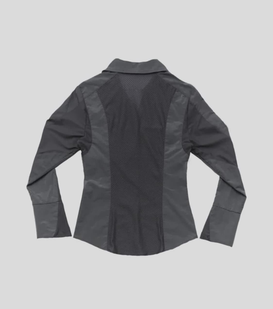 오호스 에어리 더블 스냅 셔츠/차콜 상품이미지2