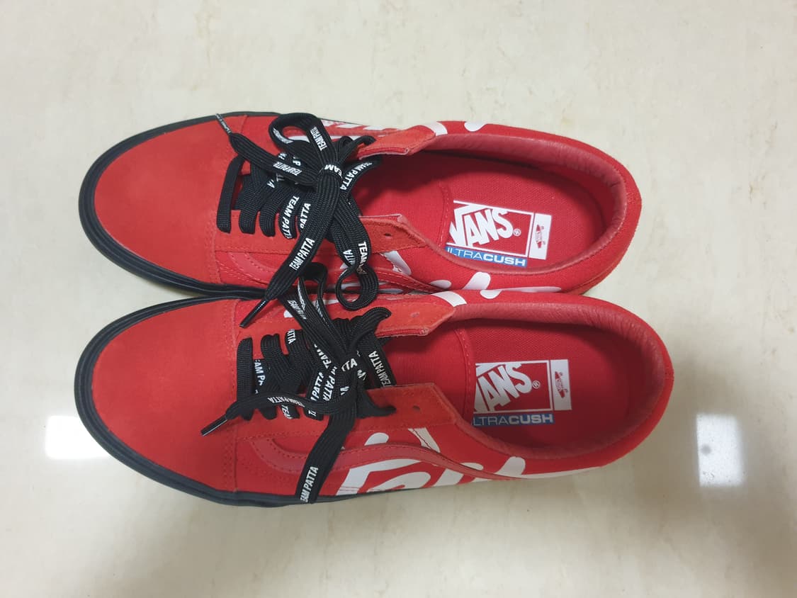 반스 x 파타 patta 볼트 올드스쿨 레드 VLT LX 275 상품이미지4