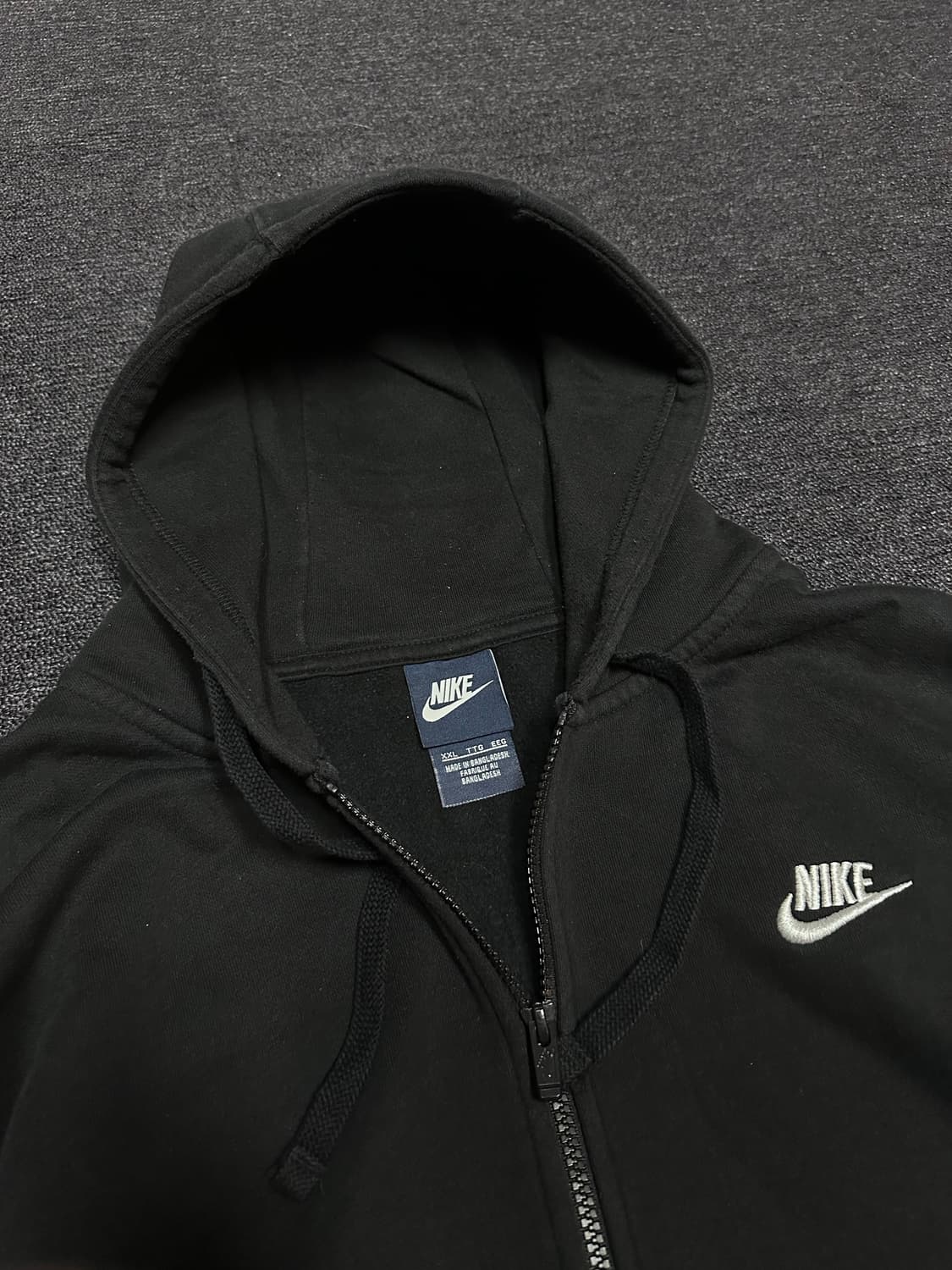 Nike Club Fleece 풀집업 후디 XXL 상품이미지4