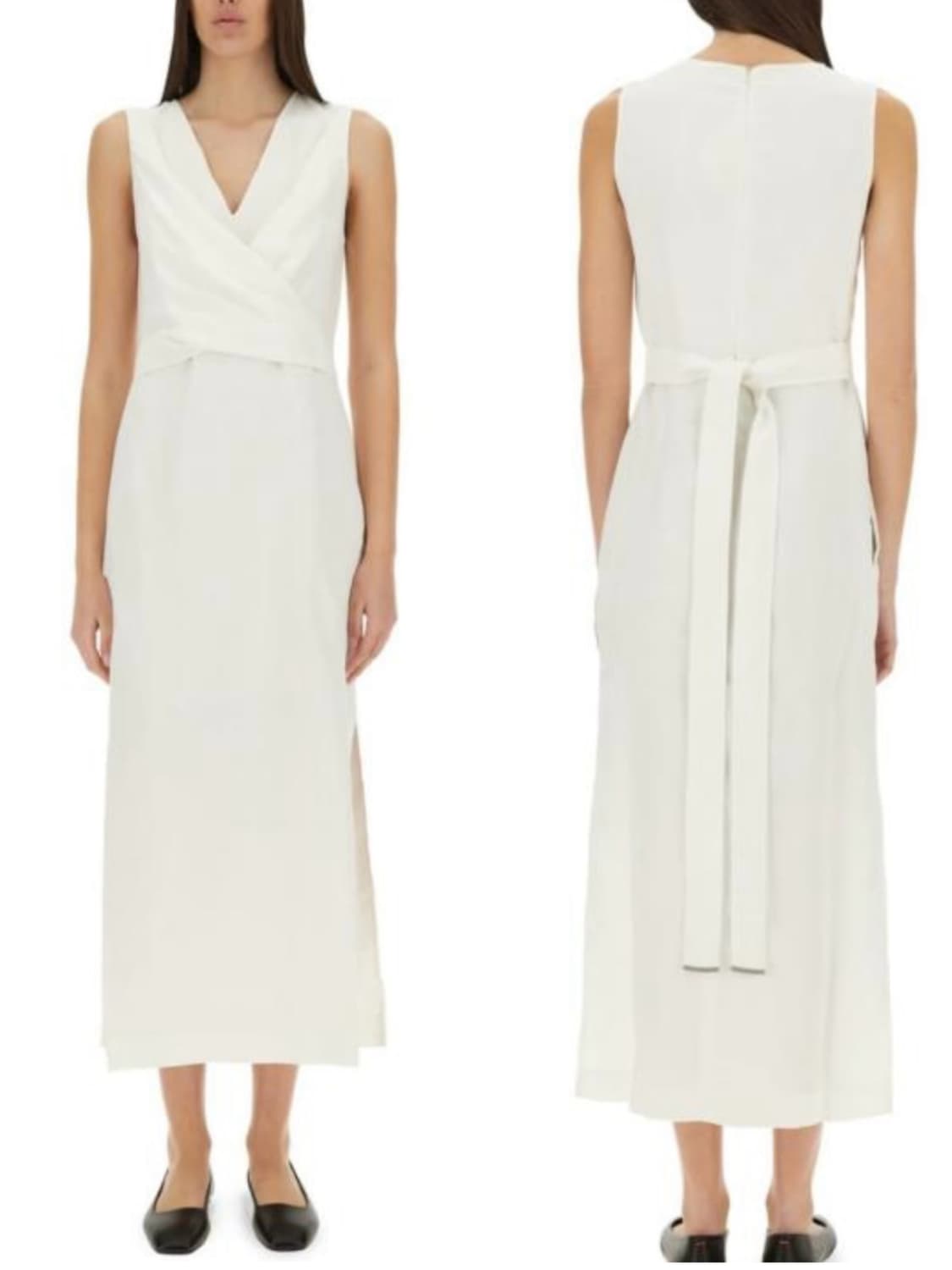 정품블루넬로쿠치넬리 아이보리 여성 롱 드레스 S사이즈  66까지 새상품 상품이미지5