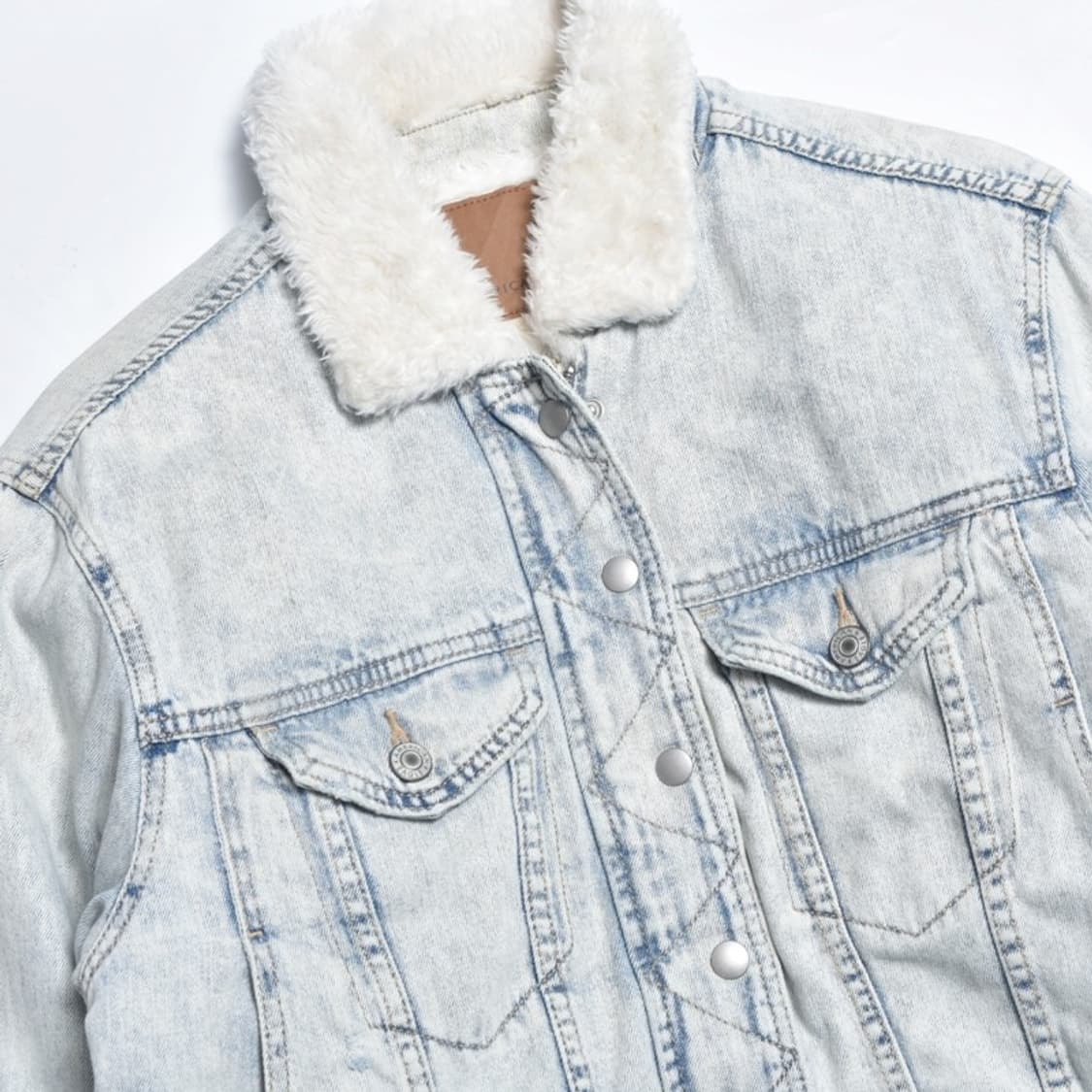 아메리칸 이글 쉐르파 양털 데님 청자켓 N906 상품이미지8