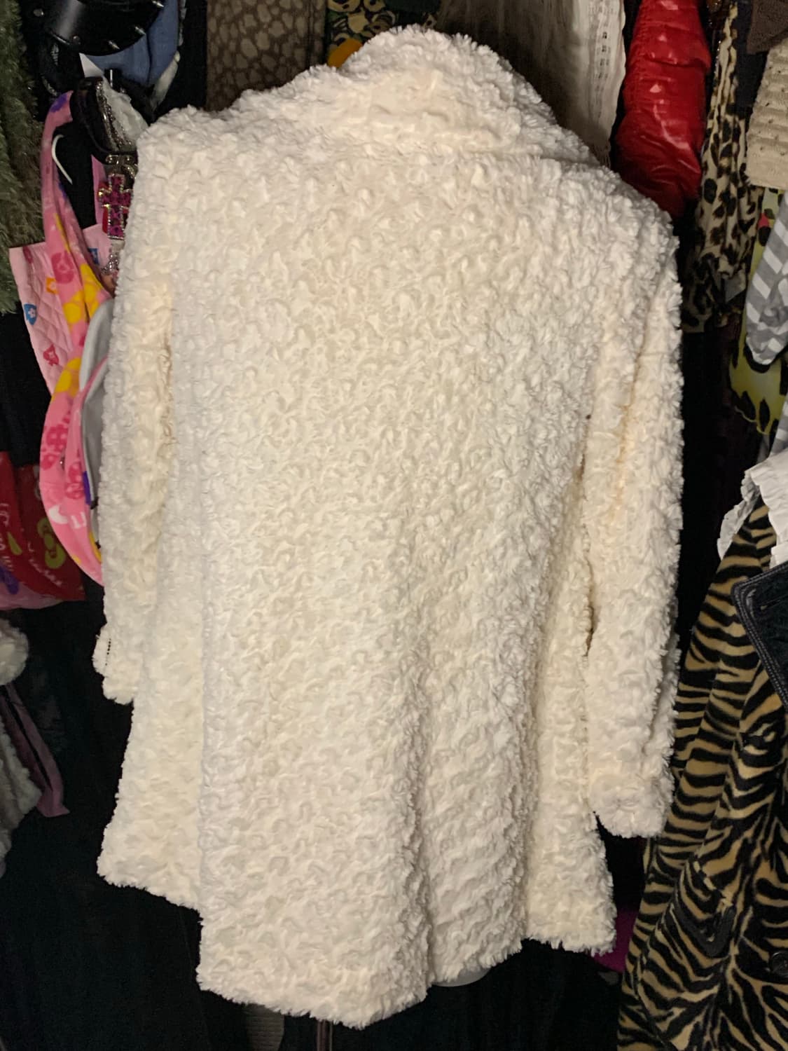 히메갸루 로걀 레이스  퍼코트 가디건 상품이미지6