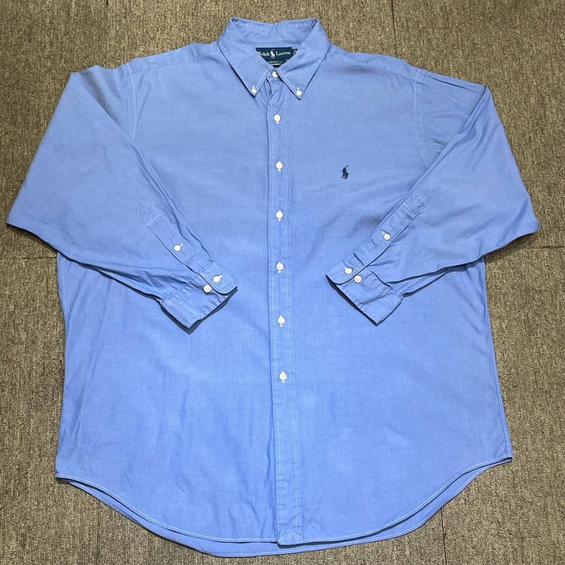 (17) POLO 폴로 랄프로렌 솔리드 셔츠 야머스핏 상품이미지3