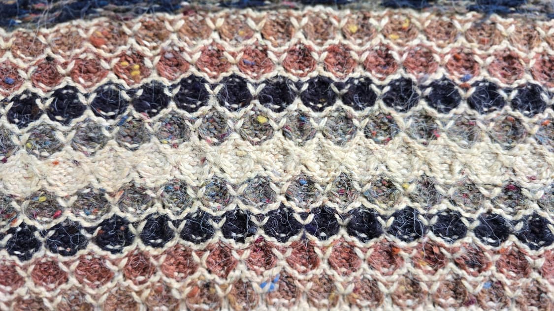 텍스처가 이쁜 빈티지 니트 Made In HongKong 상품이미지3