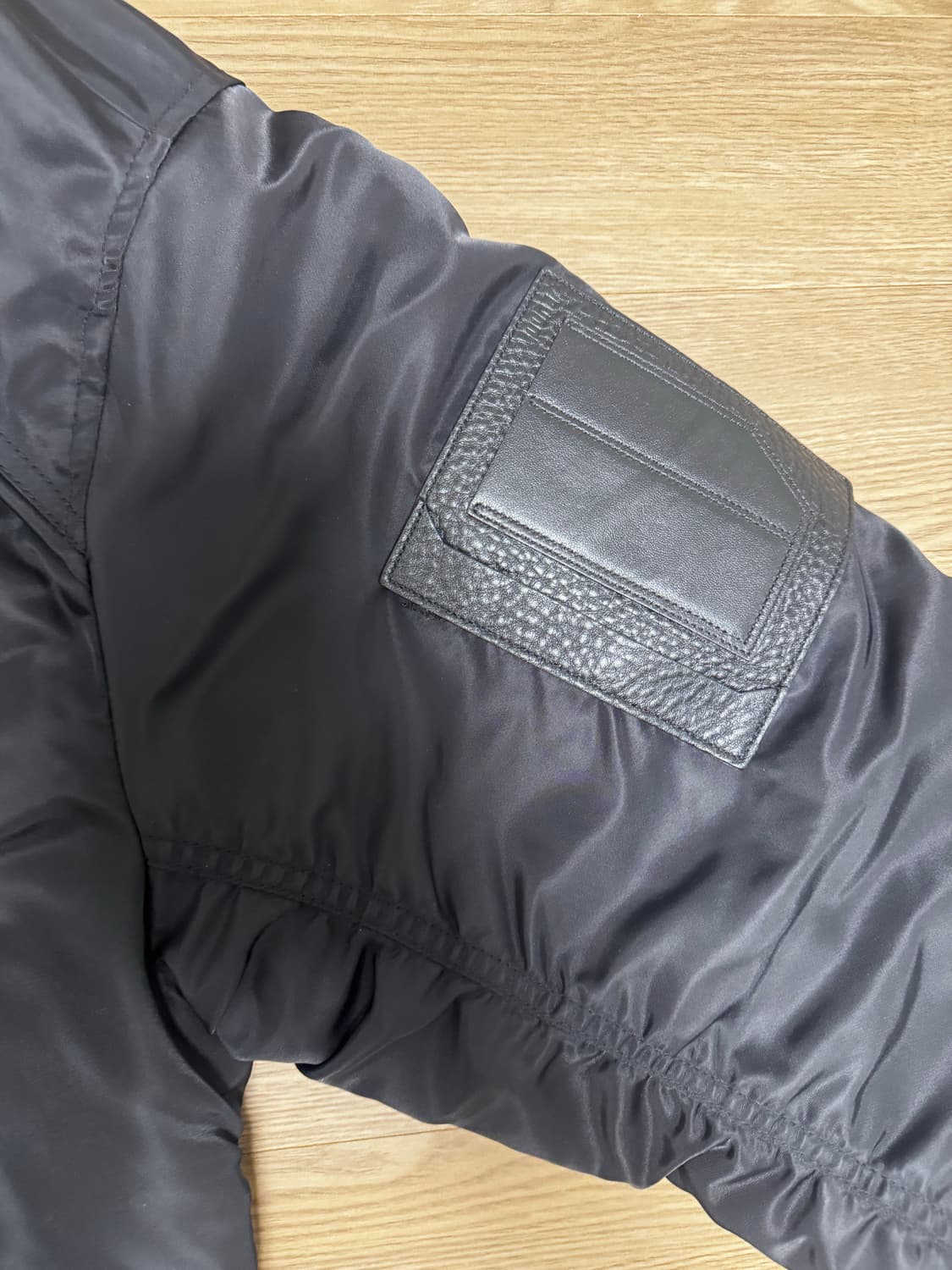 준지 블랙 후드 MA-1 마원 항공 점퍼 50 팝니다 상품이미지2