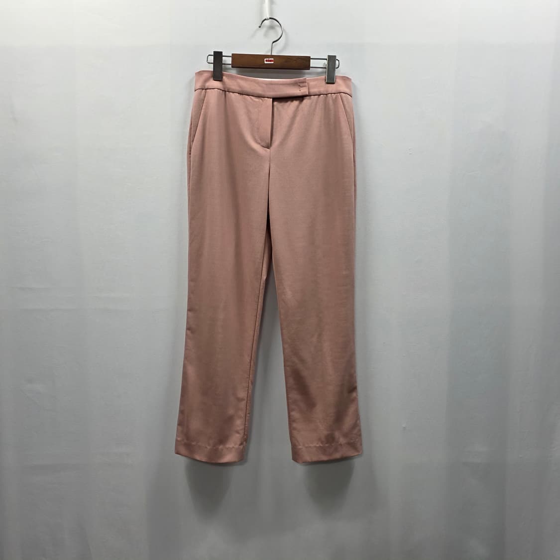 1041 미샤 MICHA 이태리원단 슬랙스 / 울 모헤어 / 55  핑크 상품이미지1