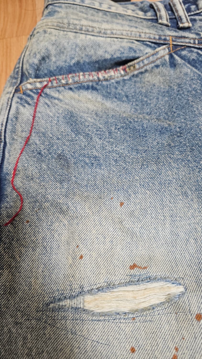 아나크로놈 AN339-R 프론트 요크 리메이크 데님 (34) 상품이미지5