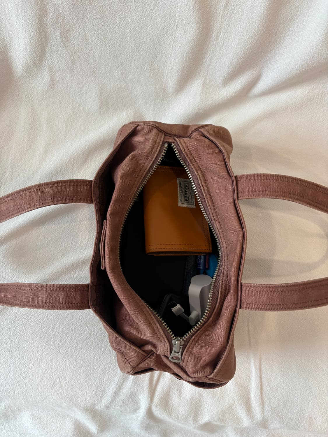 Porter twill cotton duffle bag 보스턴백 상품이미지7