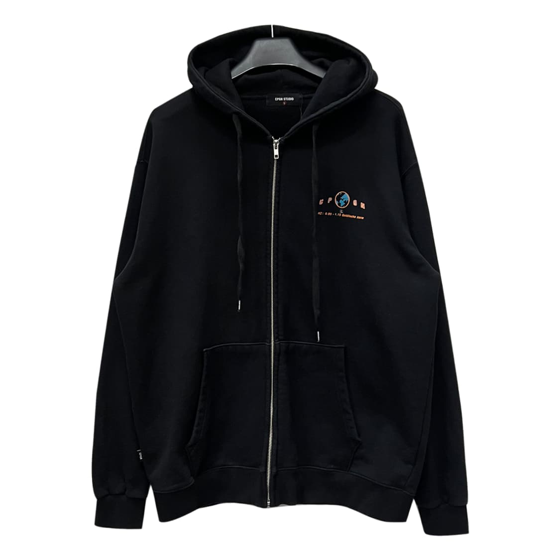 꼼파뇨 EaRth COMME 자수 후드 집업 L 상품이미지2