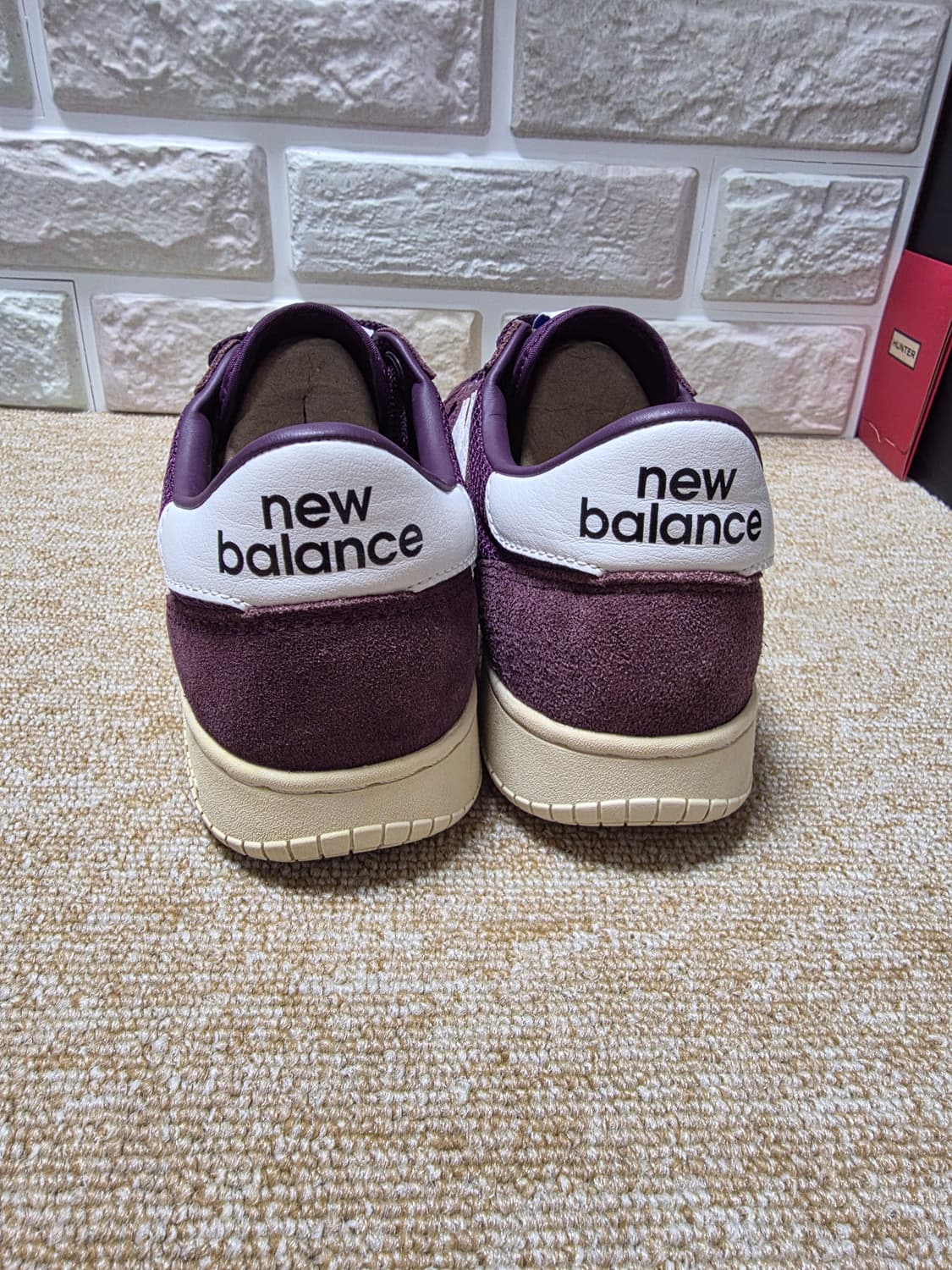 뉴발란스 코트화 보라색 스니커즈 [250mm] 상품이미지4