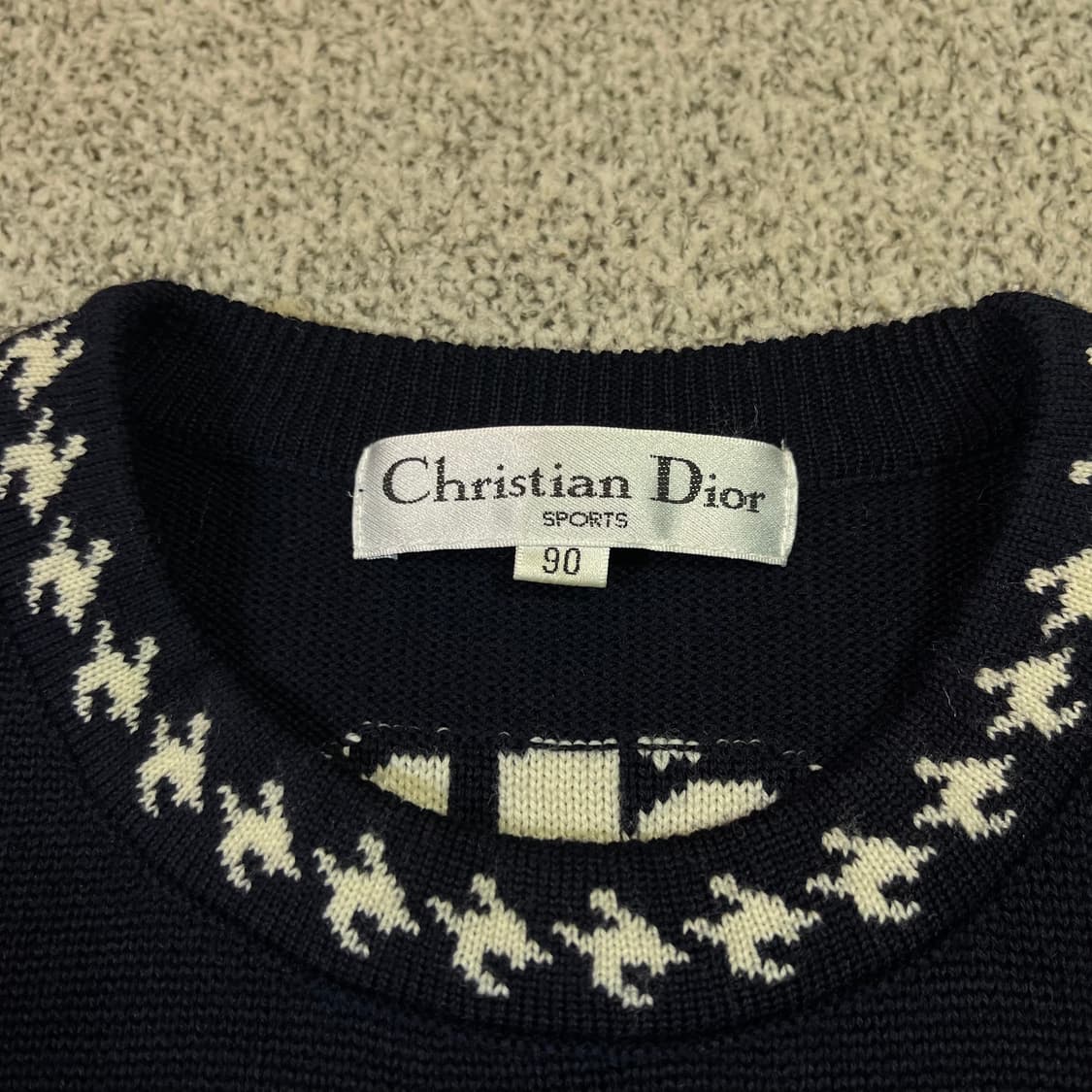 크리스찬 디올 스포츠 울 니트 베스트 상품이미지4