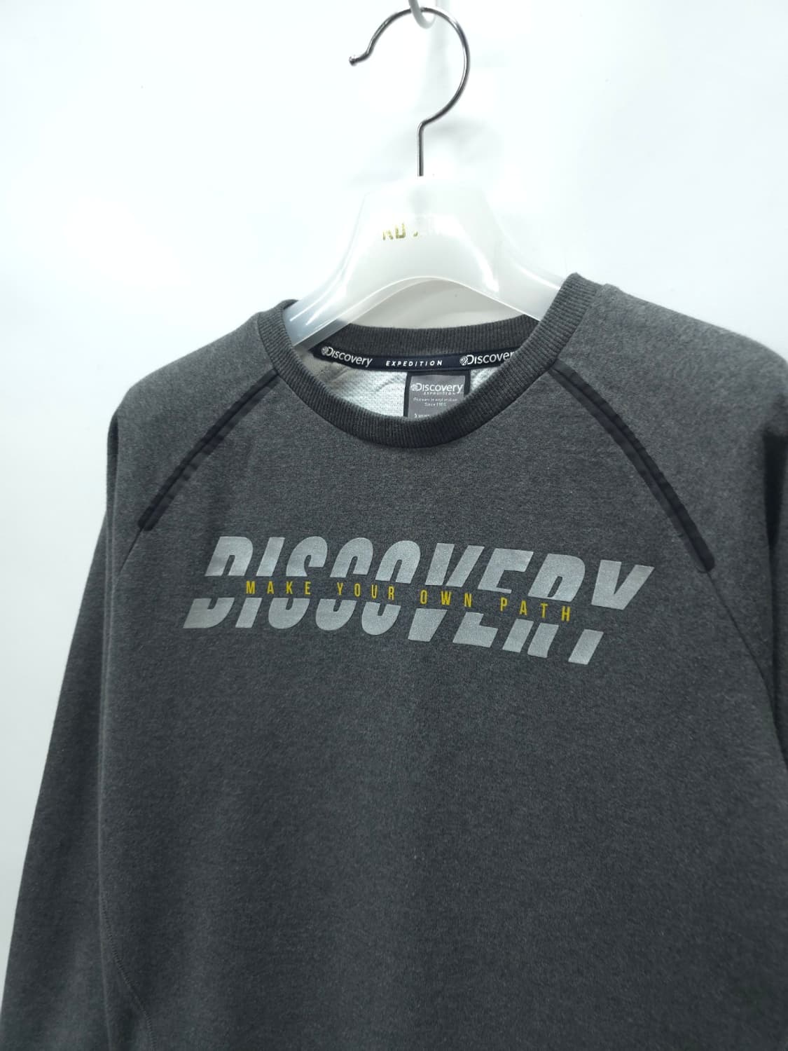 디스커버리 스카치로고 라글란 맨투맨 (55~55반) 상품이미지3