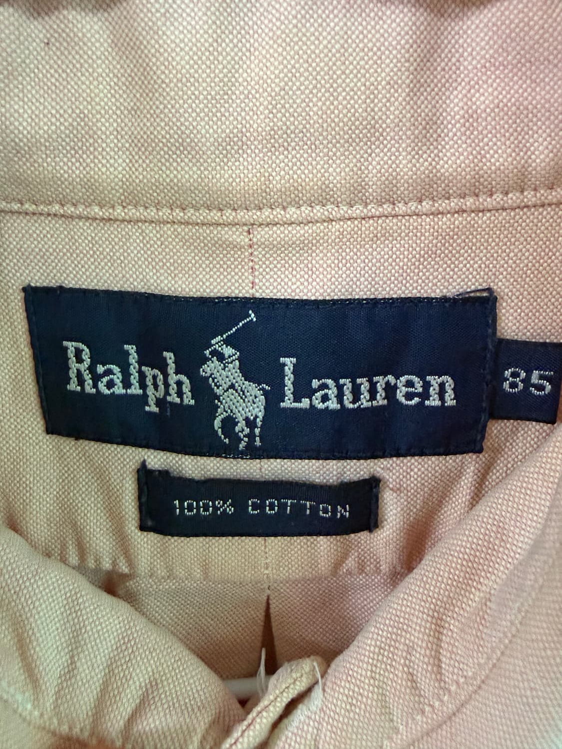 랄프로렌 핑크 셔츠 85사이즈(실측 L사이즈) 상품이미지3