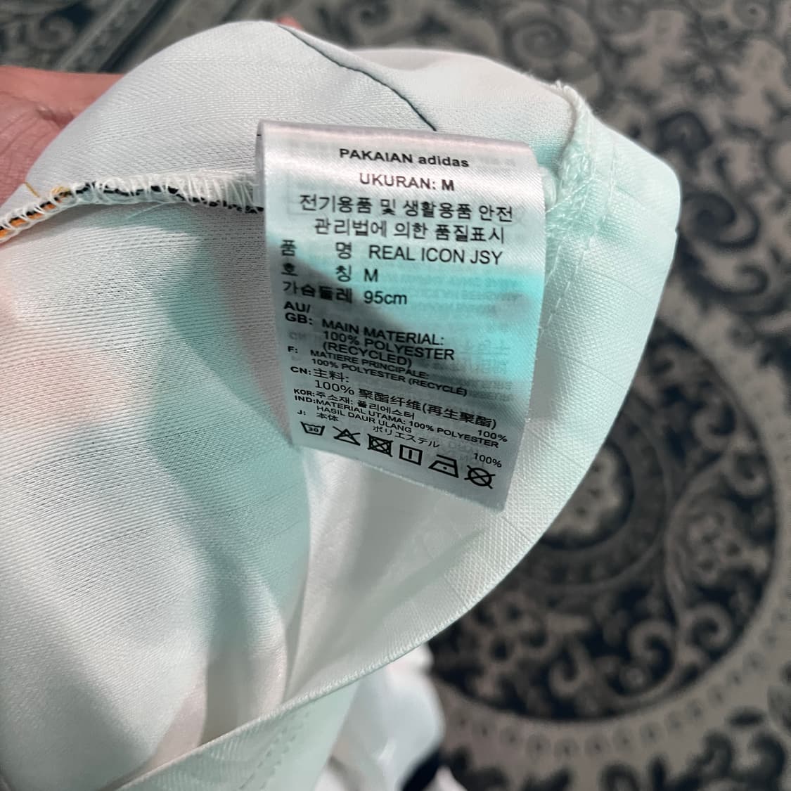 M 아디다스 레알마드리드 아이콘 져지/W2728 상품이미지5