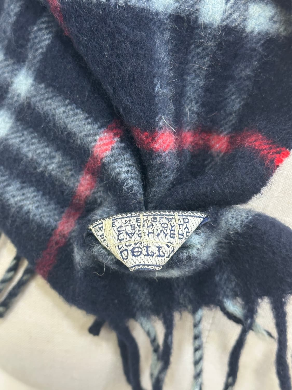 버버리 캐시미어 목도리 상품이미지8