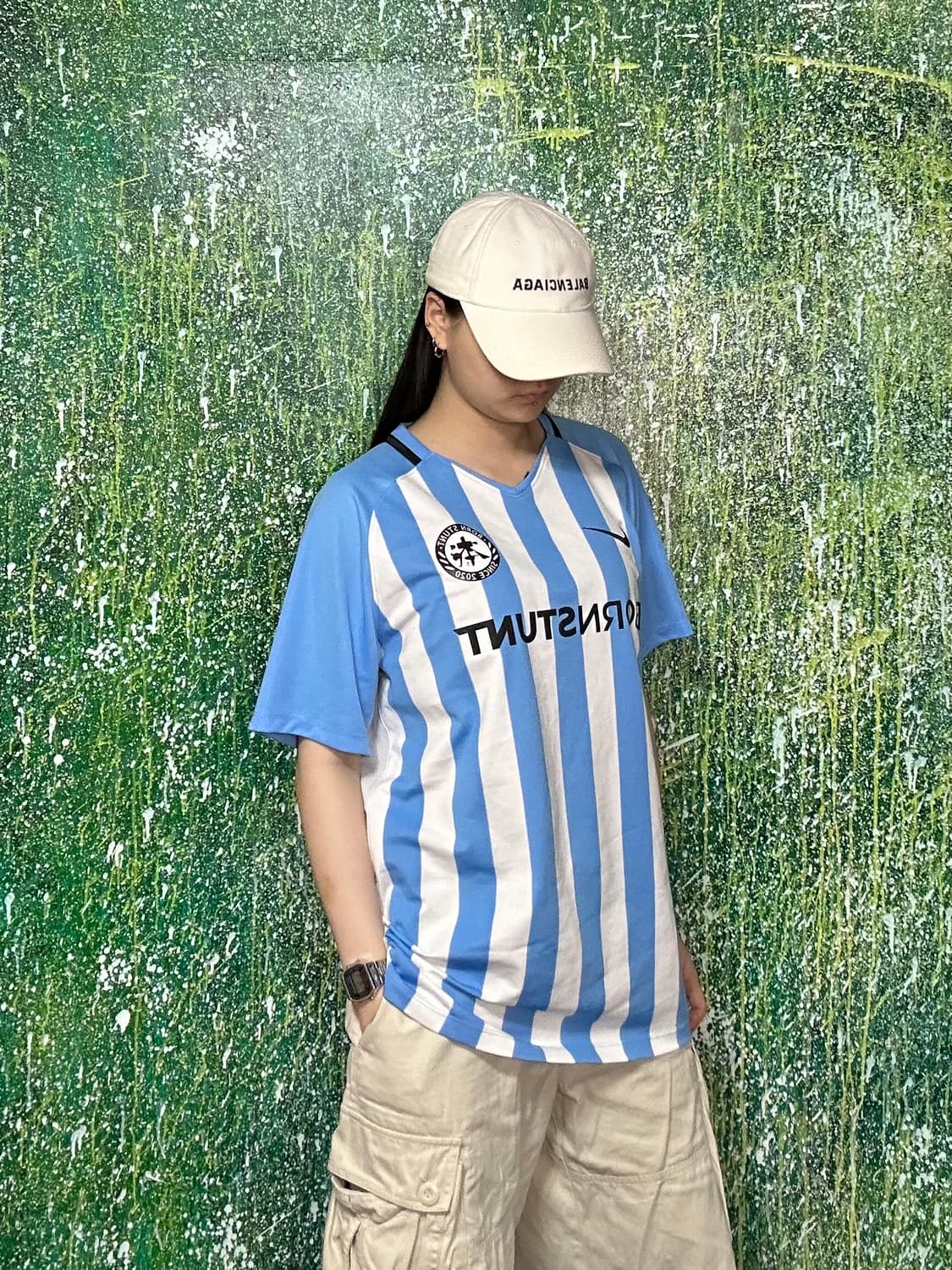 나이키 스포티 축구 져지 반팔 유니폼 L 상품이미지2