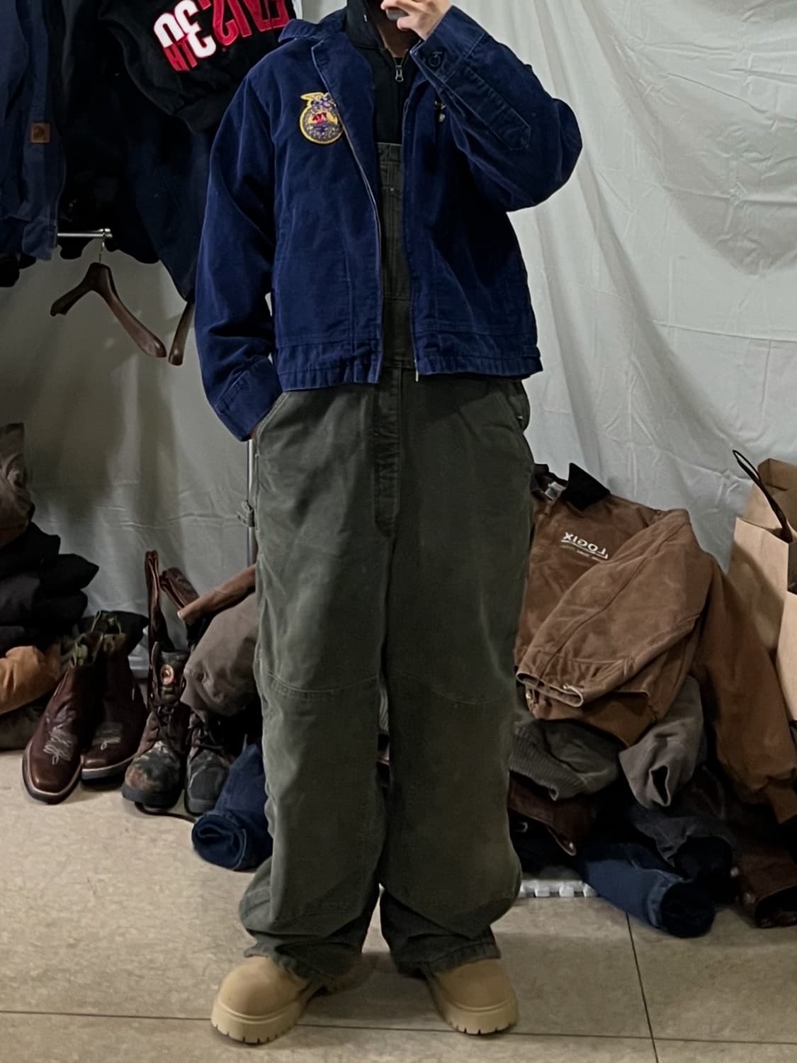 FFA 코듀로이 블루종 자켓 상품이미지4