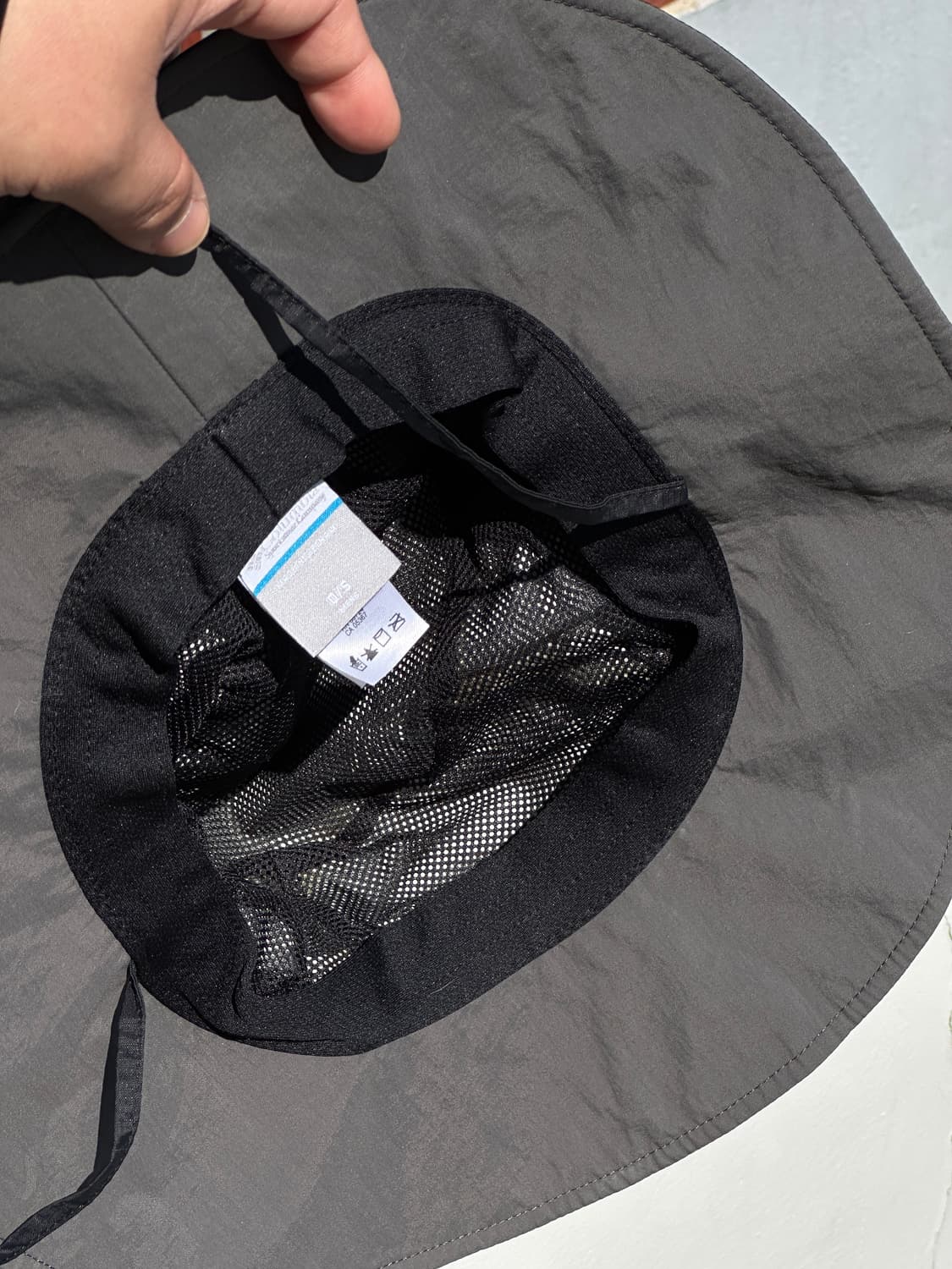 [M] 컬럼비아 옴니테크 블랙 부니햇 정글모 아웃도어 모자 캠핑 상품이미지4