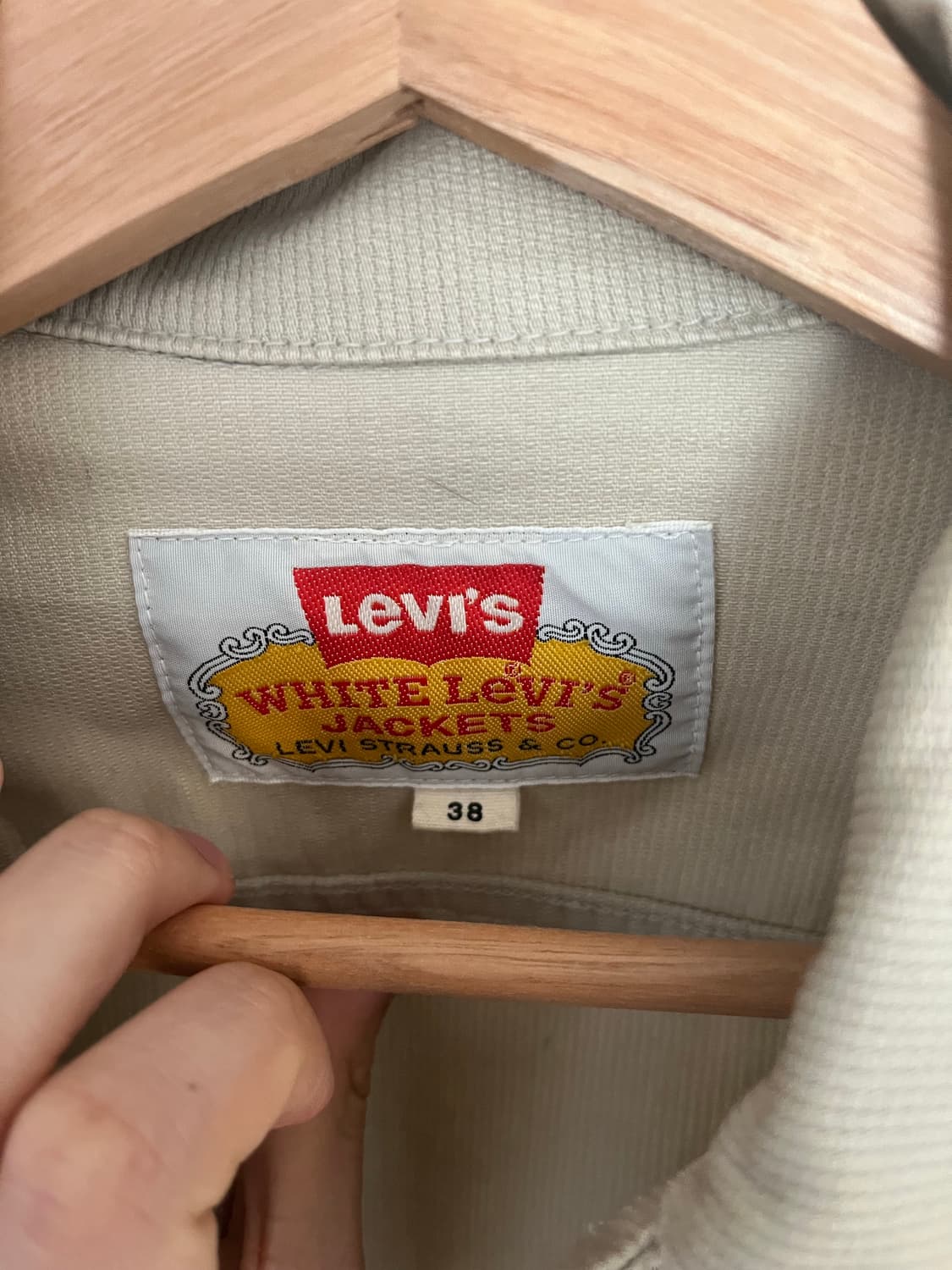 90s 리바이스 70505 화이트탭 트러커 자켓 상품이미지3