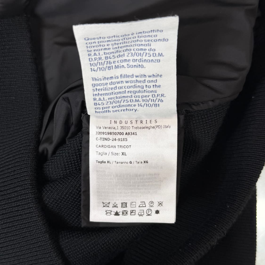 [리오브전포점] 몽클레어 트리콧 울 가디건 니트 패딩 상품이미지5