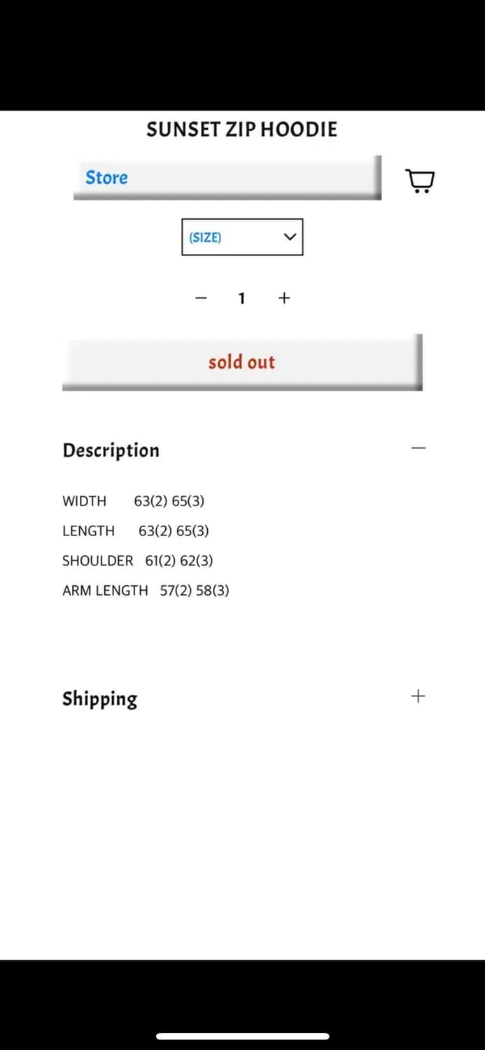 [2] 뤡코즈 선셋 집 후디 후드집업 상품이미지2