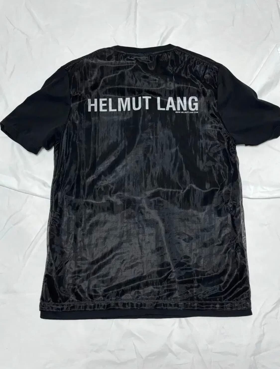 Helmut Lang Overlay Logo T-Shirt 상품이미지2