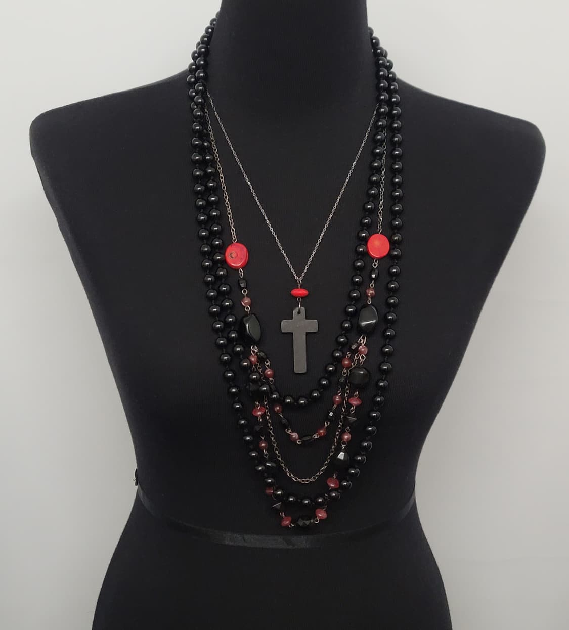 cross necklace set 상품이미지5