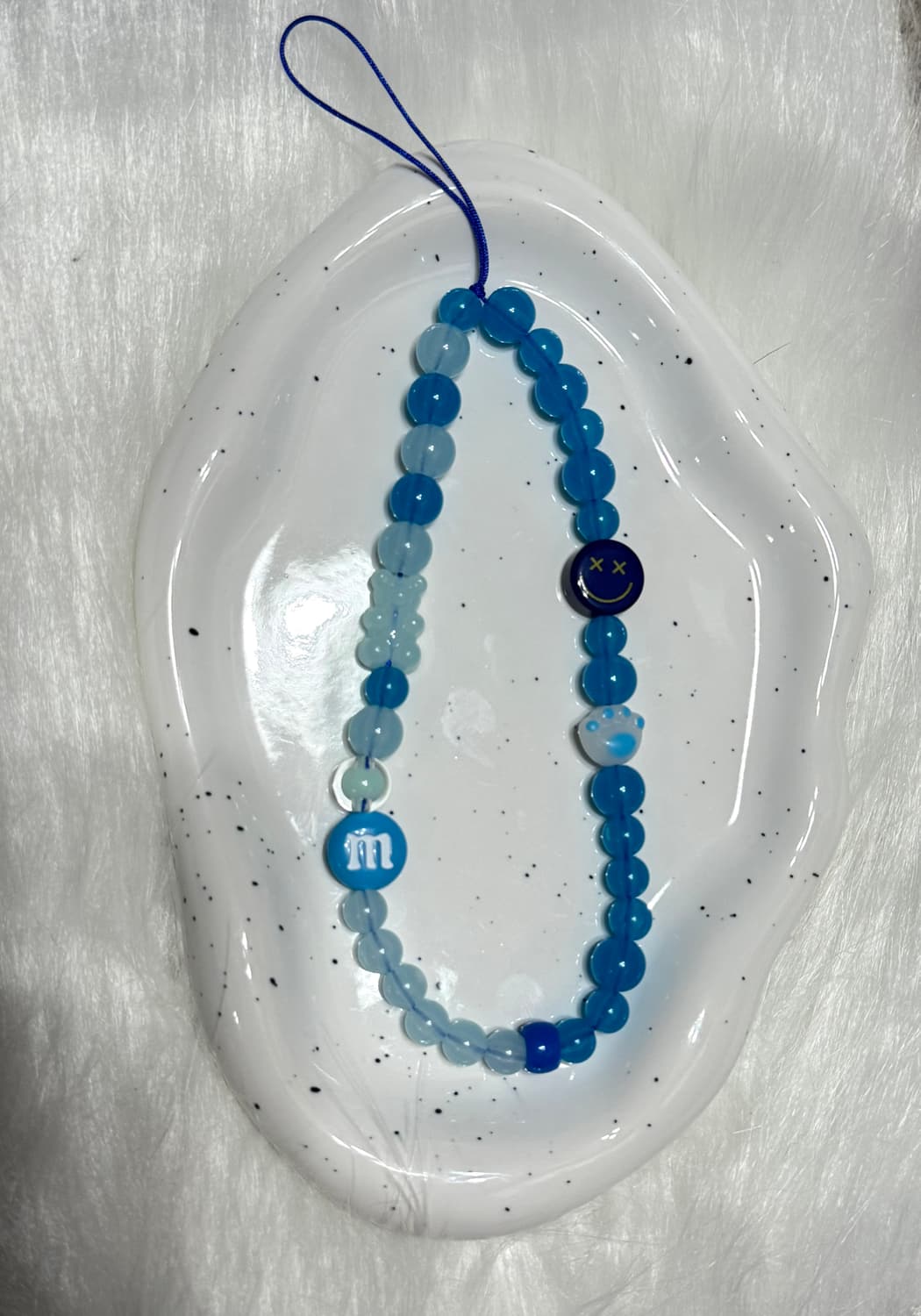 gesumchure 키치 비즈 스트랩💙🩵 상품이미지1