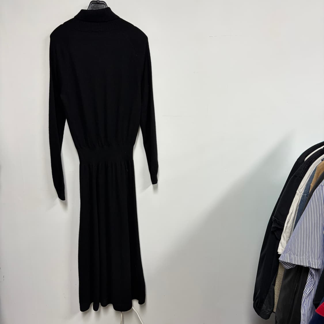 라코스테 터틀넥 울 니트 플레어 원피스[2357] 상품이미지4