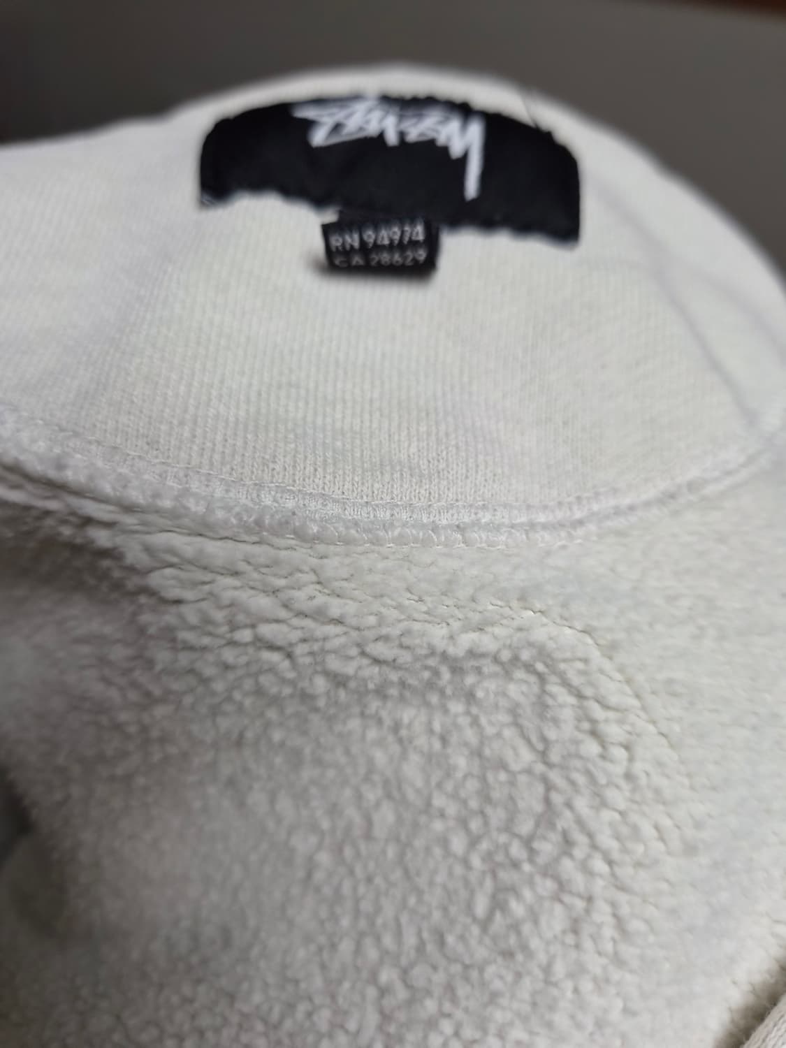 (정품) 스투시 백로고 후드티 라지 상품이미지6