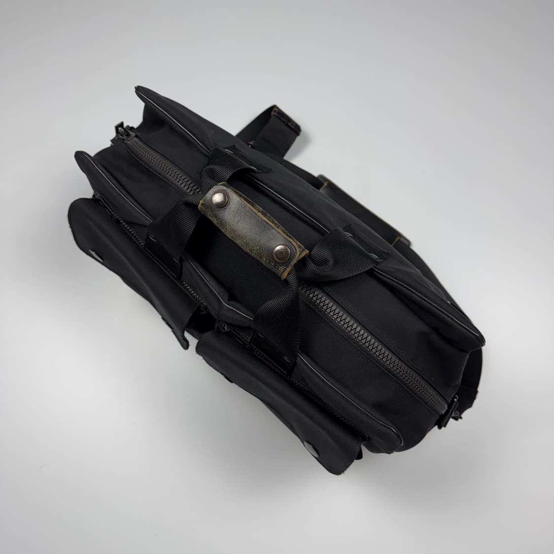 요시다포터 앵글 2way 더플백 블랙 상품이미지7