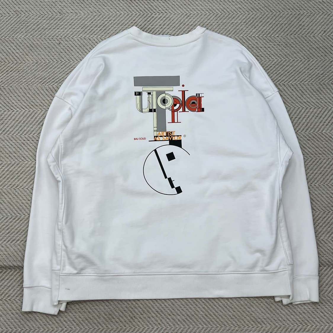 솔리드옴므 백프린팅 스웻셔츠 r2324 상품이미지2