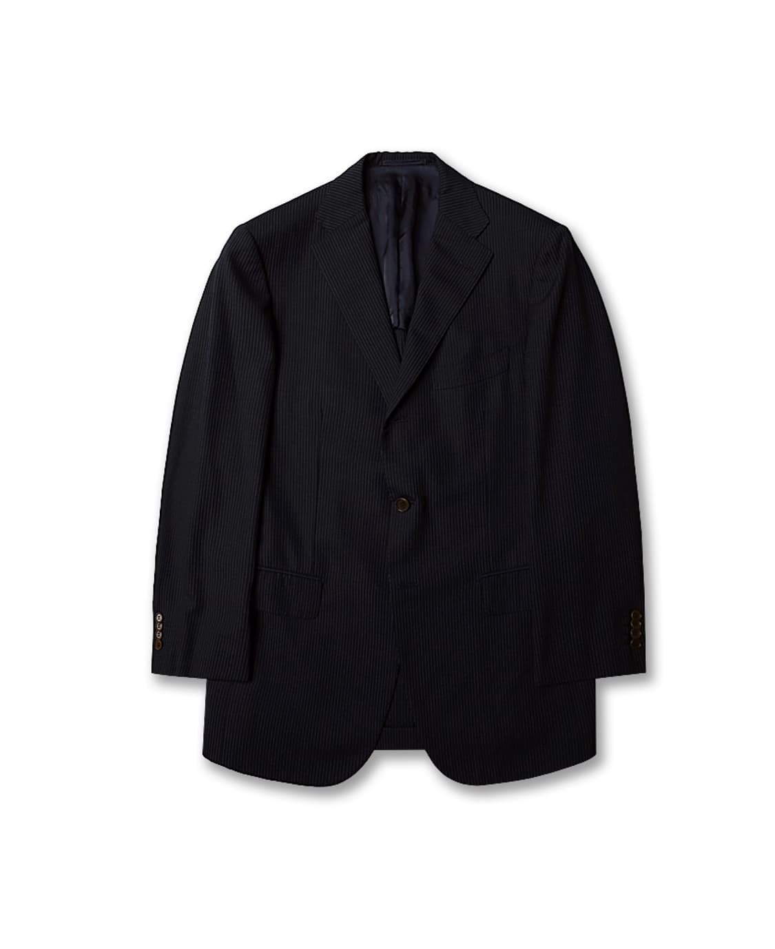 링자켓 [Sartoria Ring] 도트 스트라이프 네이비 클래식 수트 상품이미지2