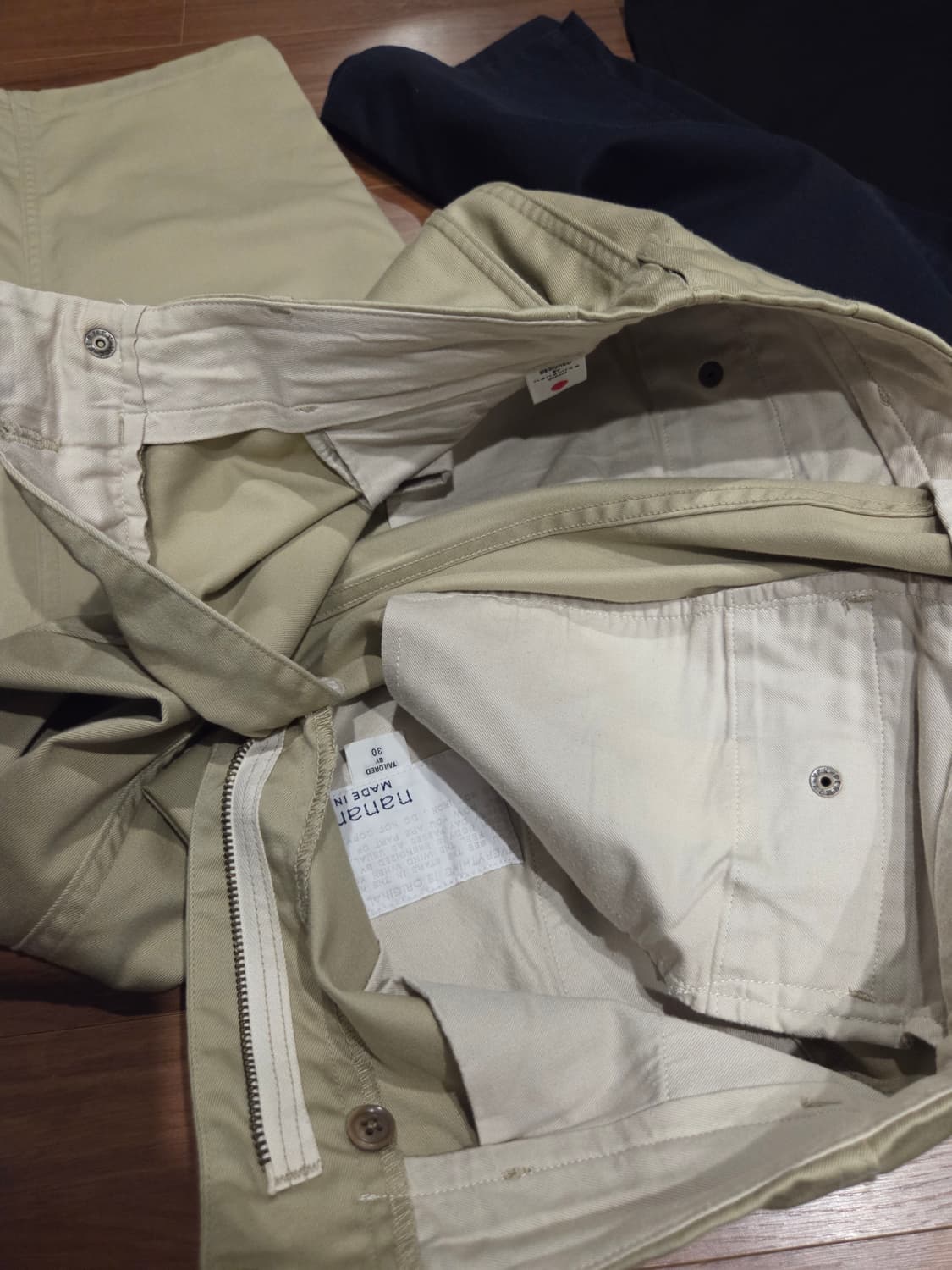 나나미카 와이드 치노 30사이즈 상품이미지3