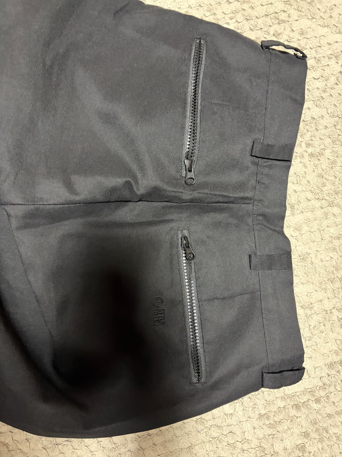 플라스틱프로덕트 지퍼 다트 팬츠 상품이미지4