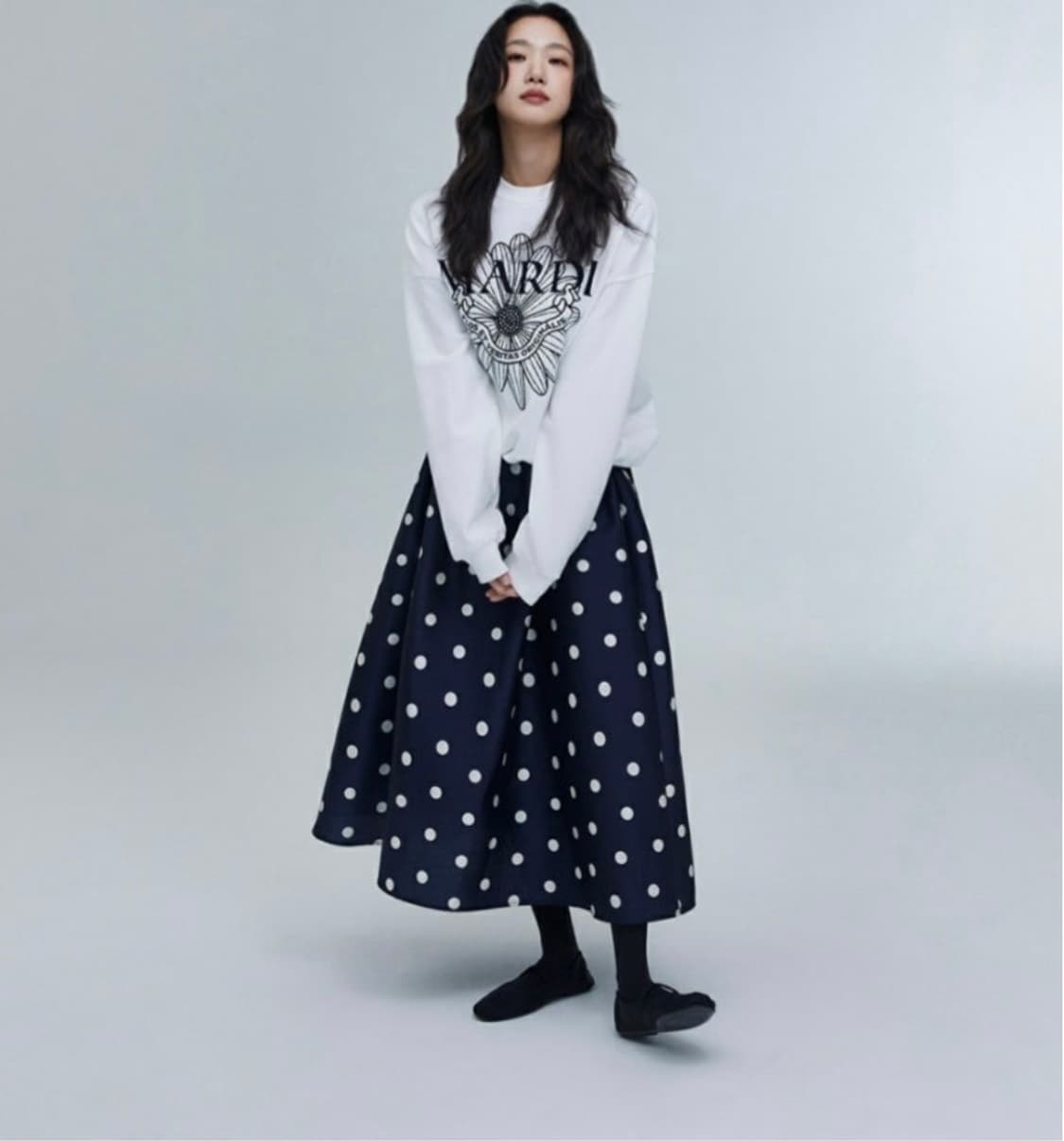 mardi mercredi 마르디메크르디 김고은 스커트(텍달린새상품) 상품이미지1