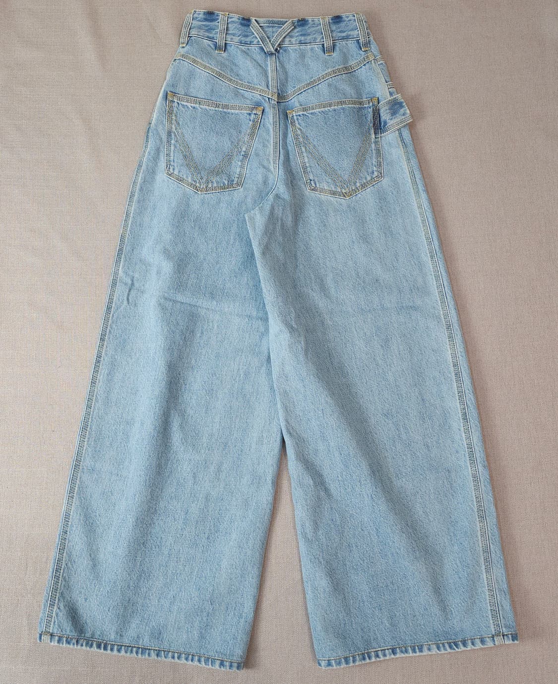 보테가 베네타 와이드 데님 팸츠 상품이미지3