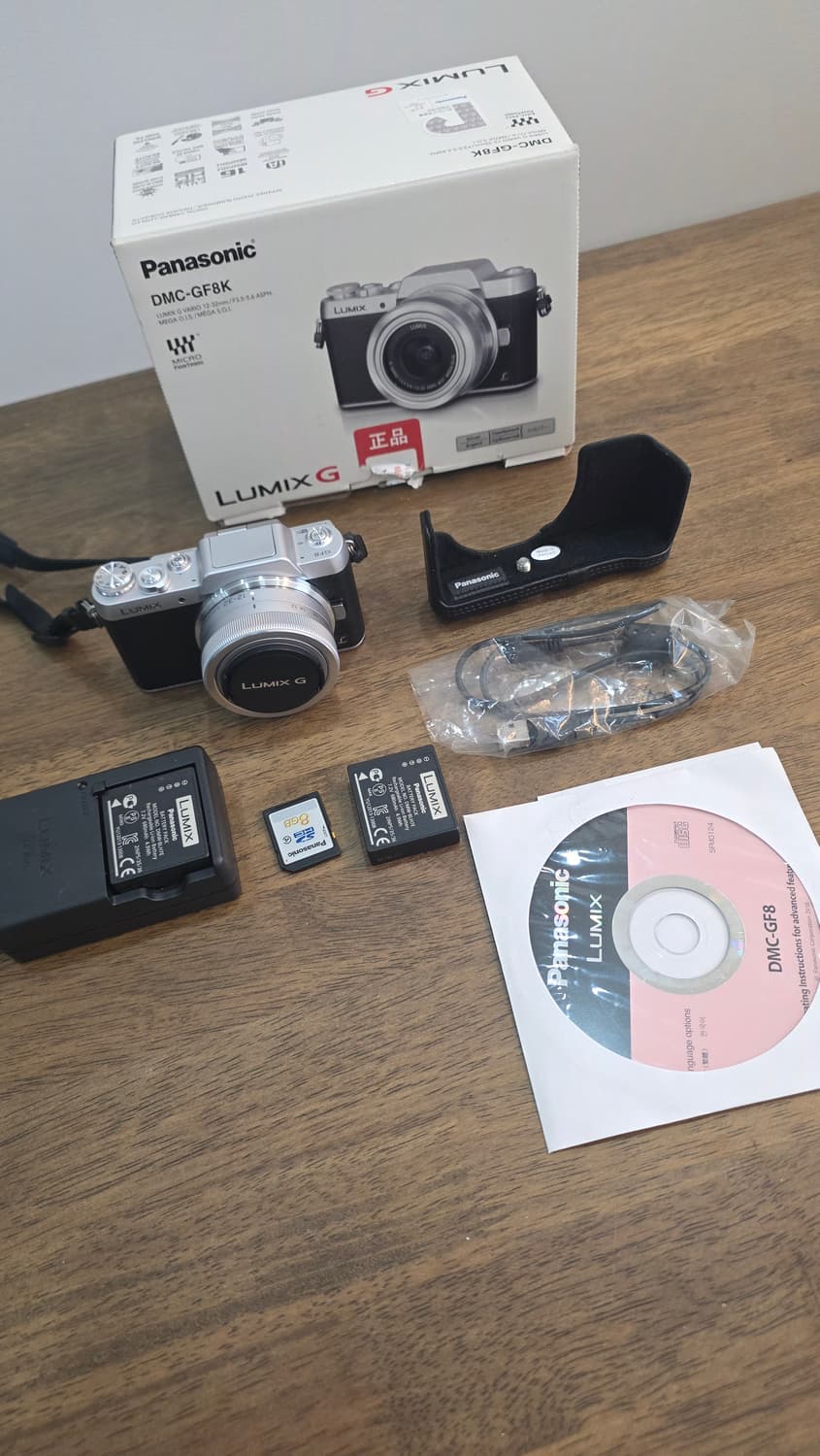 신품급)Panasonic GF8K silver 디지털 카메라 풀박스 상품이미지9