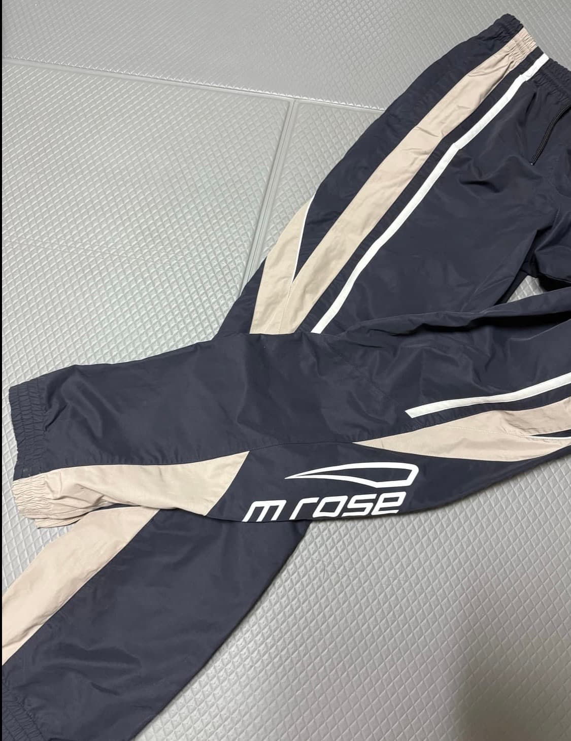 [S] 마틴로즈 스포츠 트랙팬츠 네이비/베이지 상품이미지2