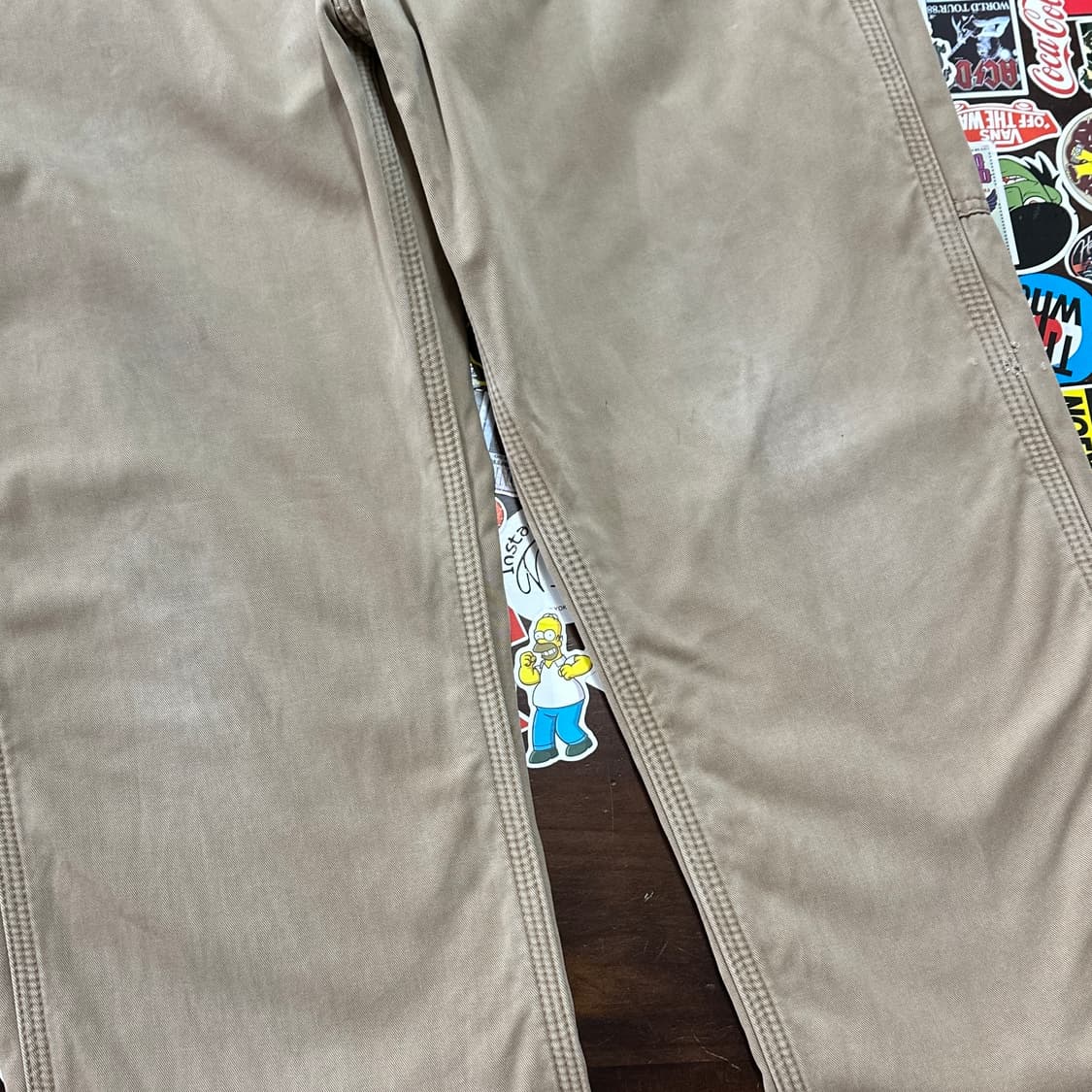 칼하트 플란넬 라인드 카펜터 팬츠 36 상품이미지6