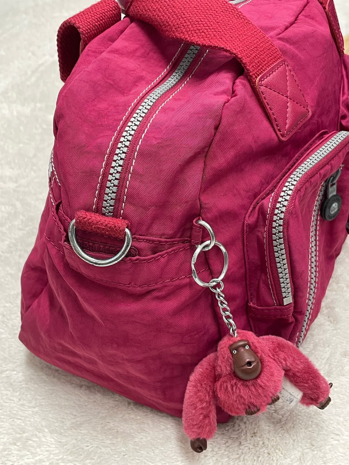 📍키플링 핑크 토트백 상품이미지2