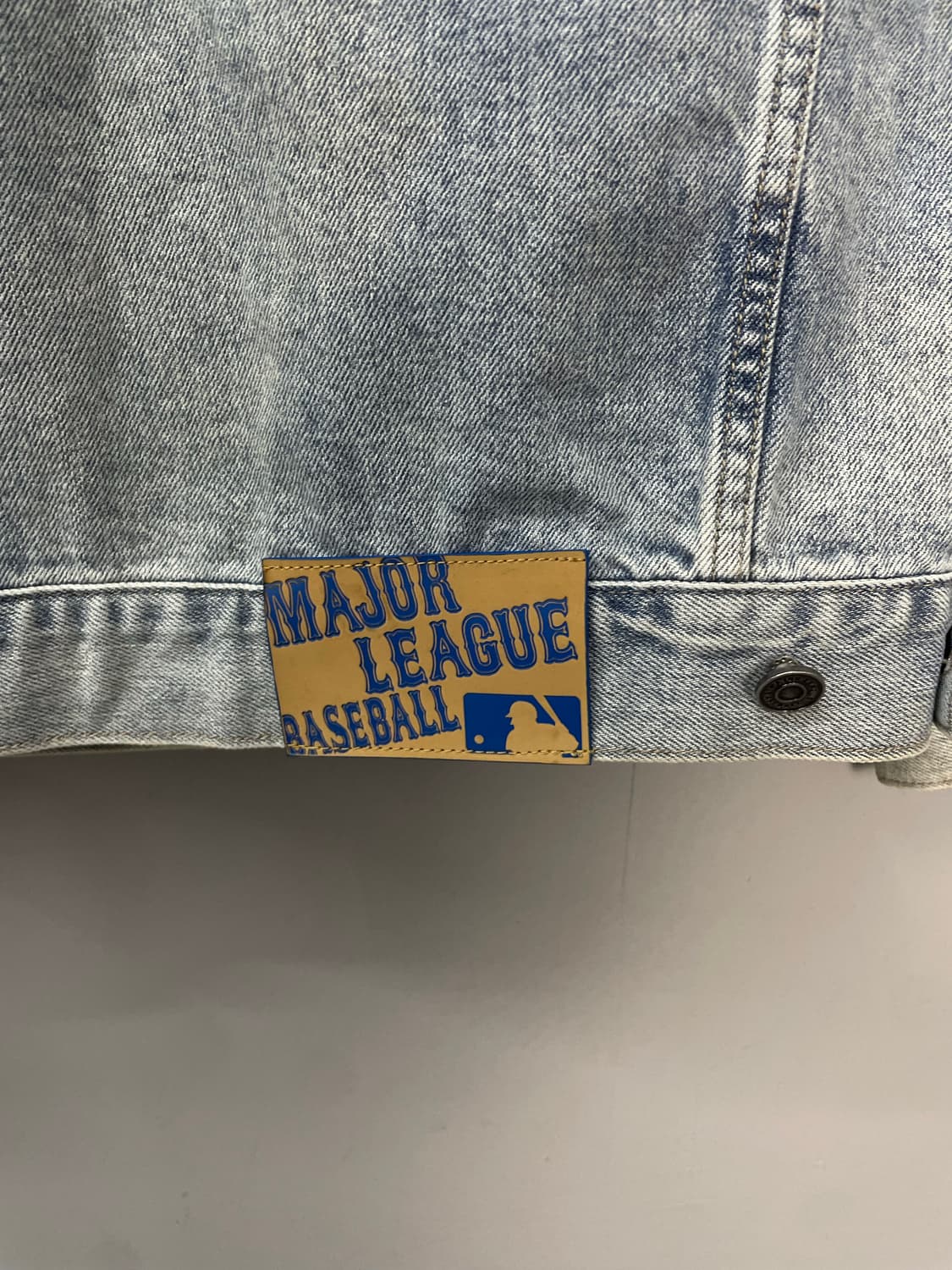 MLB 뉴욕 양키스 빅로고 데님 자켓 H952 상품이미지5