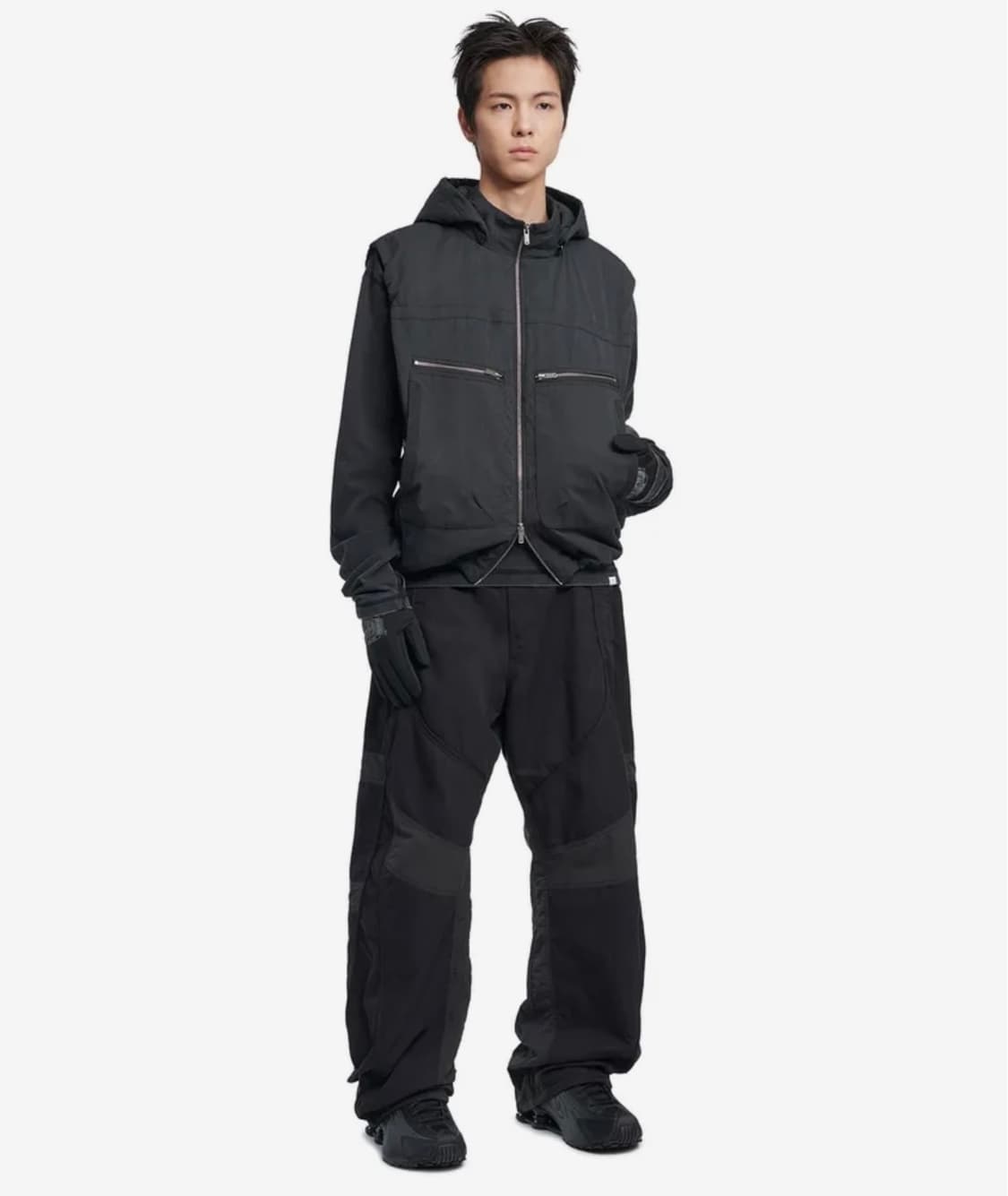 노매뉴얼 MOTO TRACK PANTS - BLACK 상품이미지2