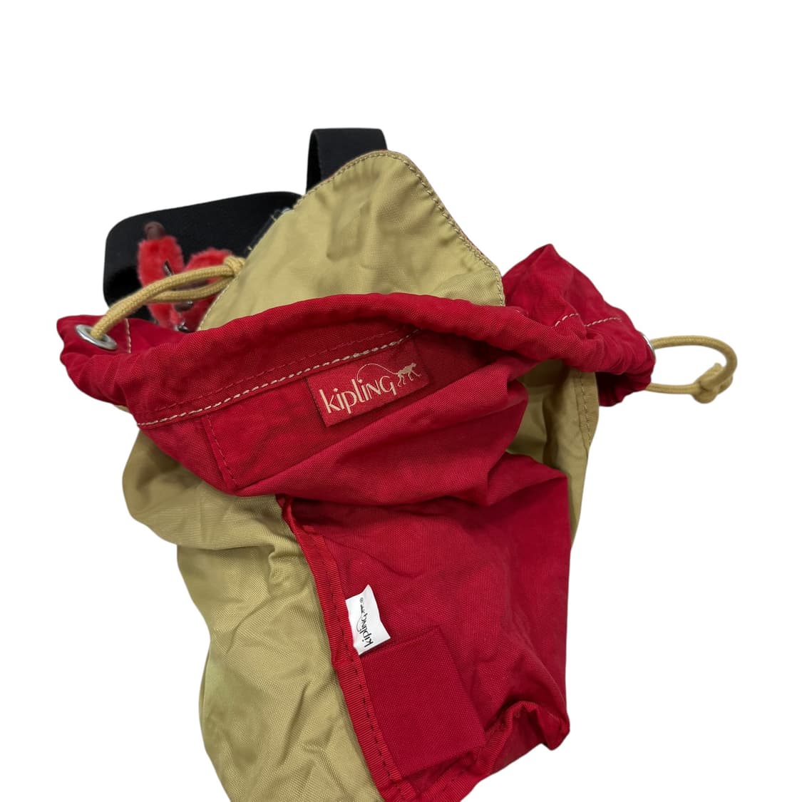 키플링 빈티지 모리걸 Y2K 포켓 복조리 미니백팩 가방 레드 상품이미지4