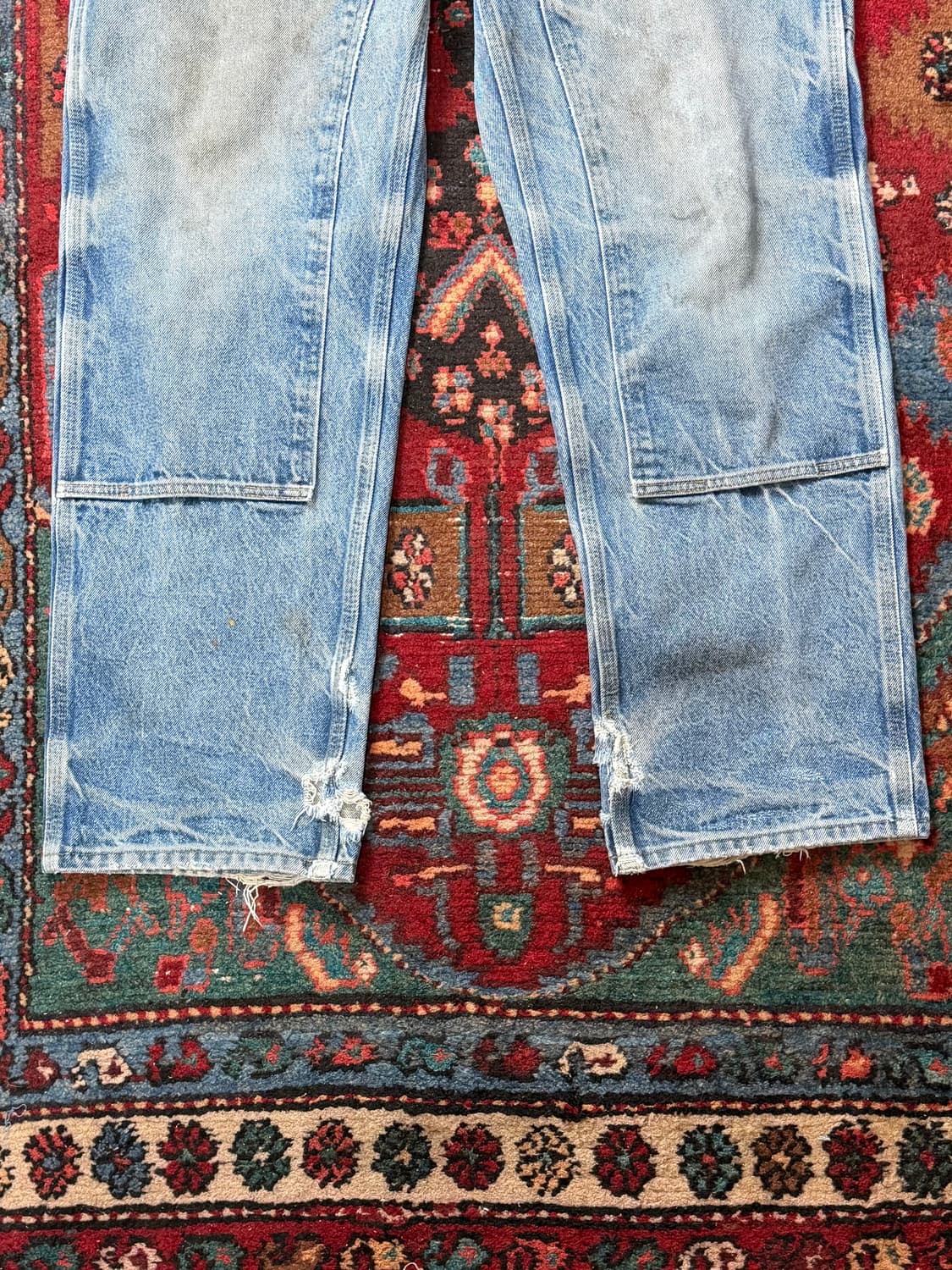 OG 칼하트 데님 더블니 칼하트 B73 썩블니 상품이미지7