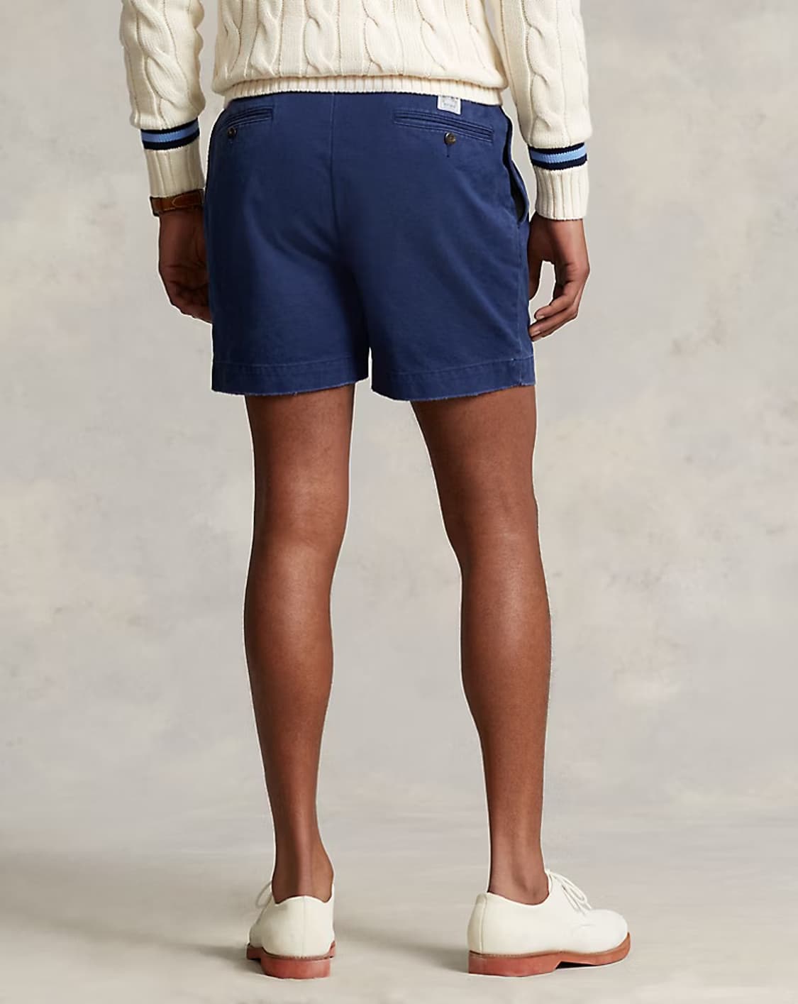 폴로 코맥 12.7cm 릴렉스핏 플리츠 쇼트 뉴포트 네이비 36 신품급 상품이미지3