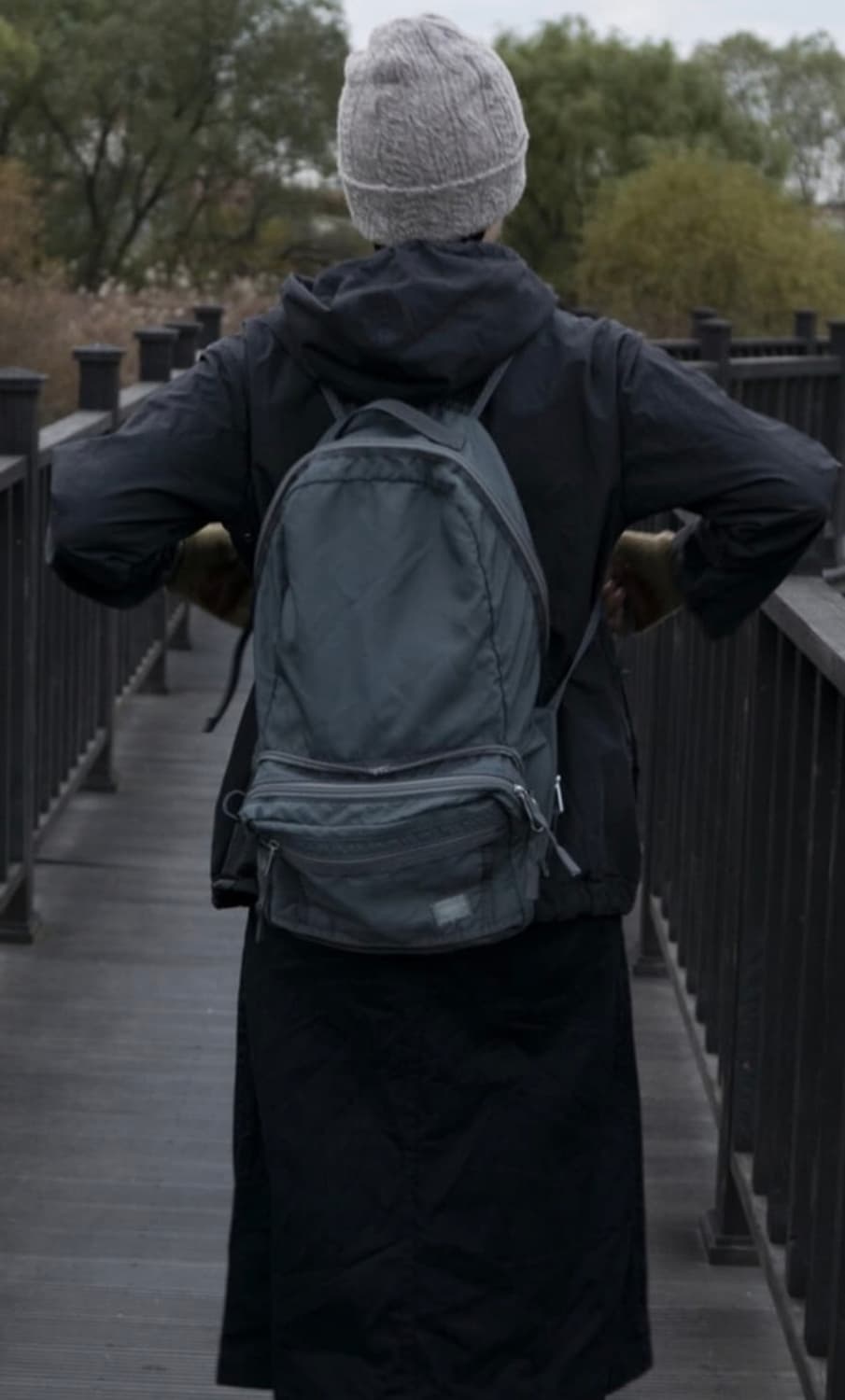 요시다포터 투웨이 백팩 (그레이) 상품이미지3