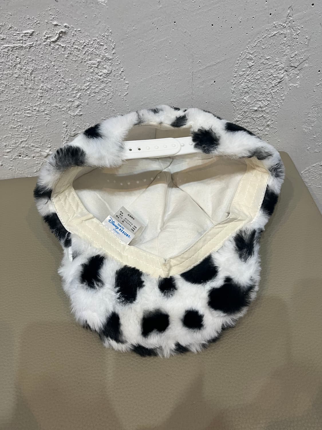 도쿄 디즈니 달마시안 플리스 팬캡 모자 상품이미지4